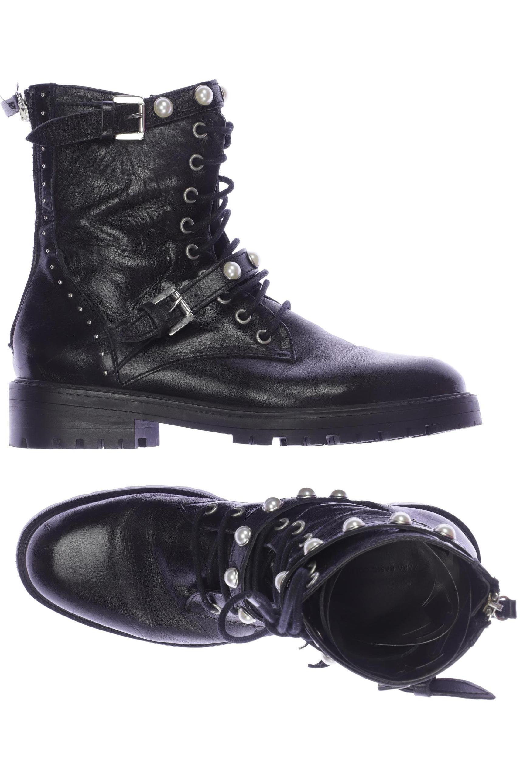 

Zara Damen Stiefelette, schwarz, Gr. 38