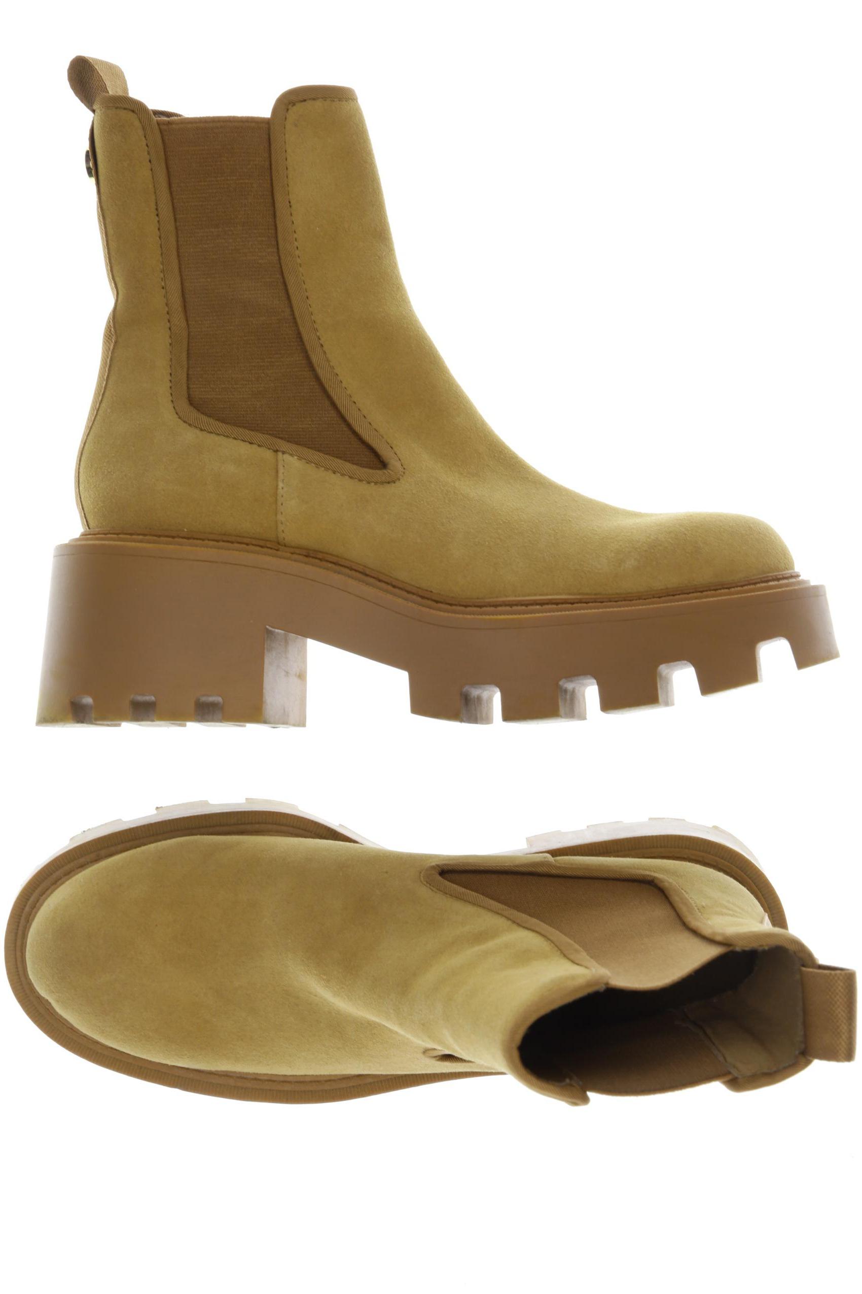 

Zara Damen Stiefelette, beige, Gr. 38