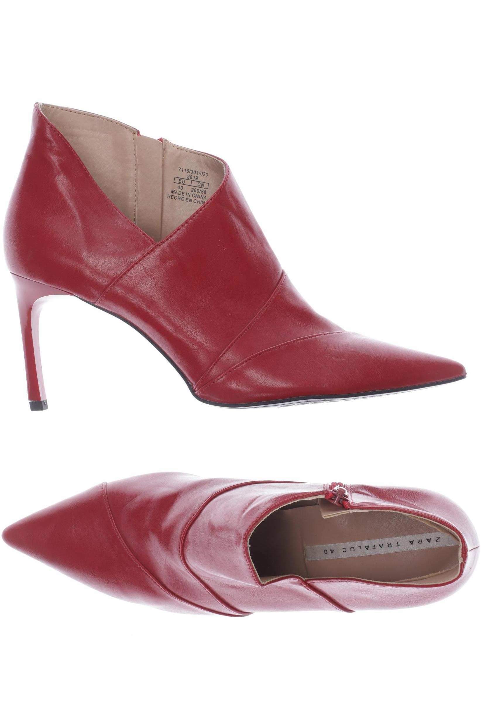 

ZARA Damen Stiefelette, pink