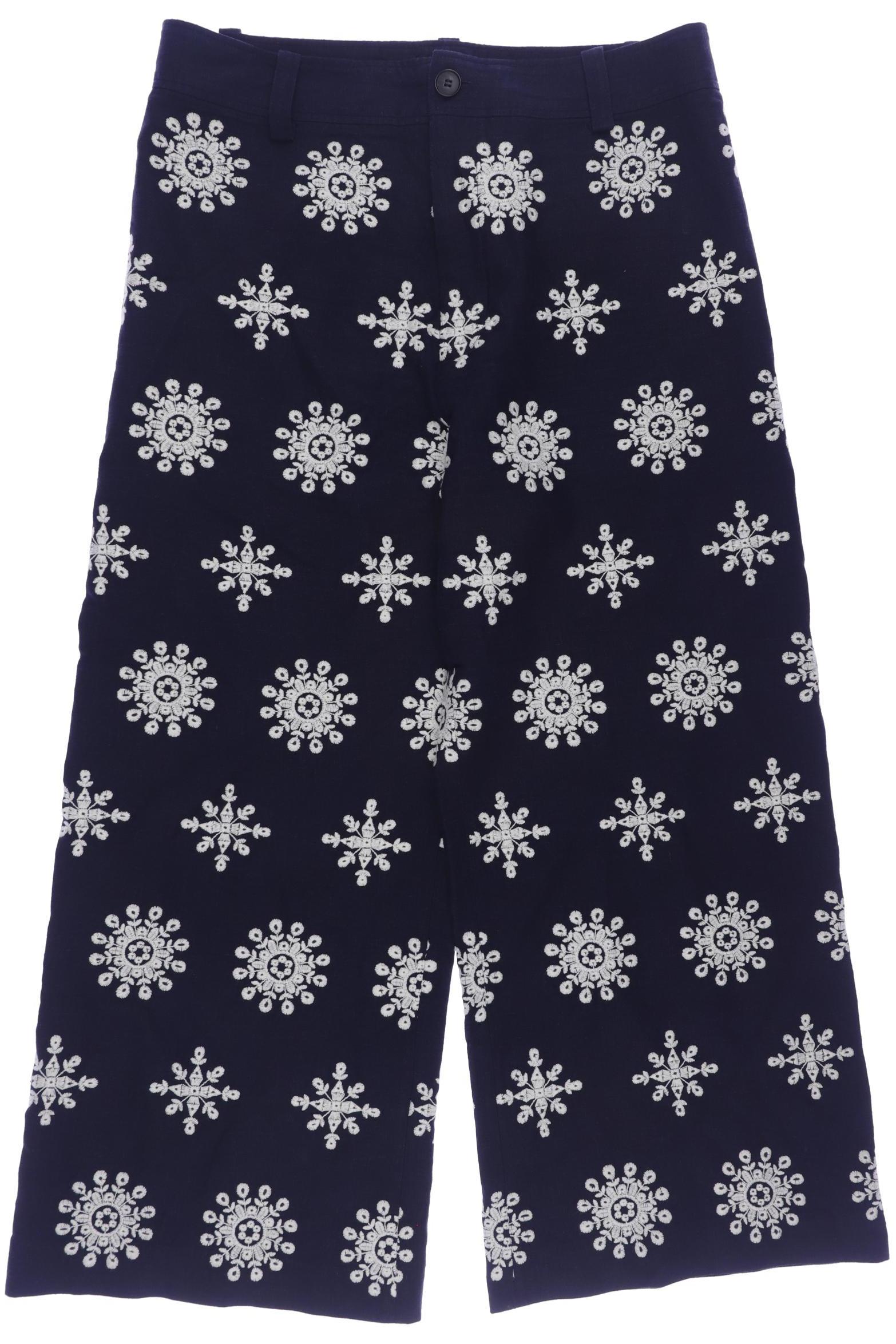 

Zara Damen Stoffhose, marineblau, Gr. 0