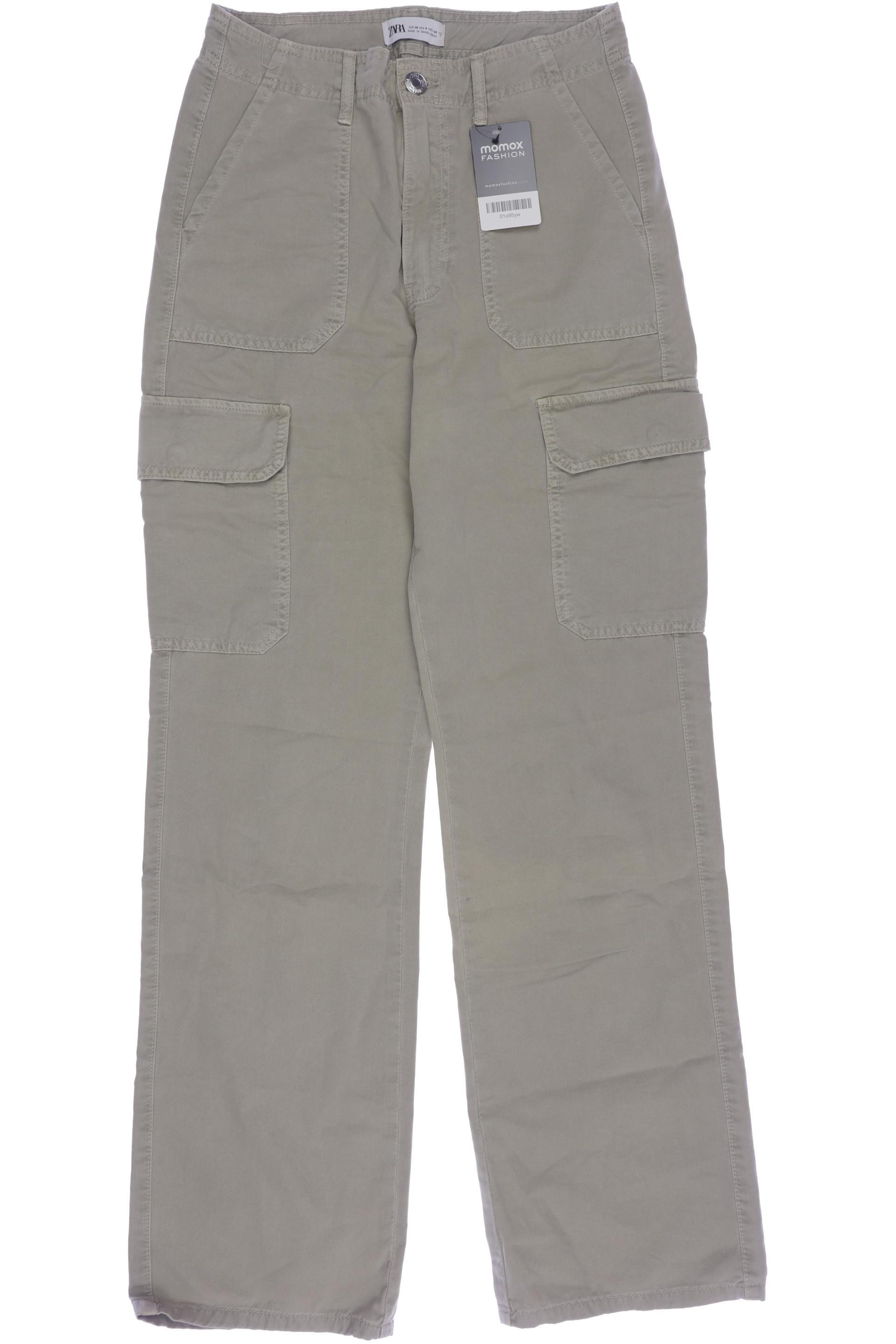 

Zara Damen Stoffhose, beige, Gr. 36