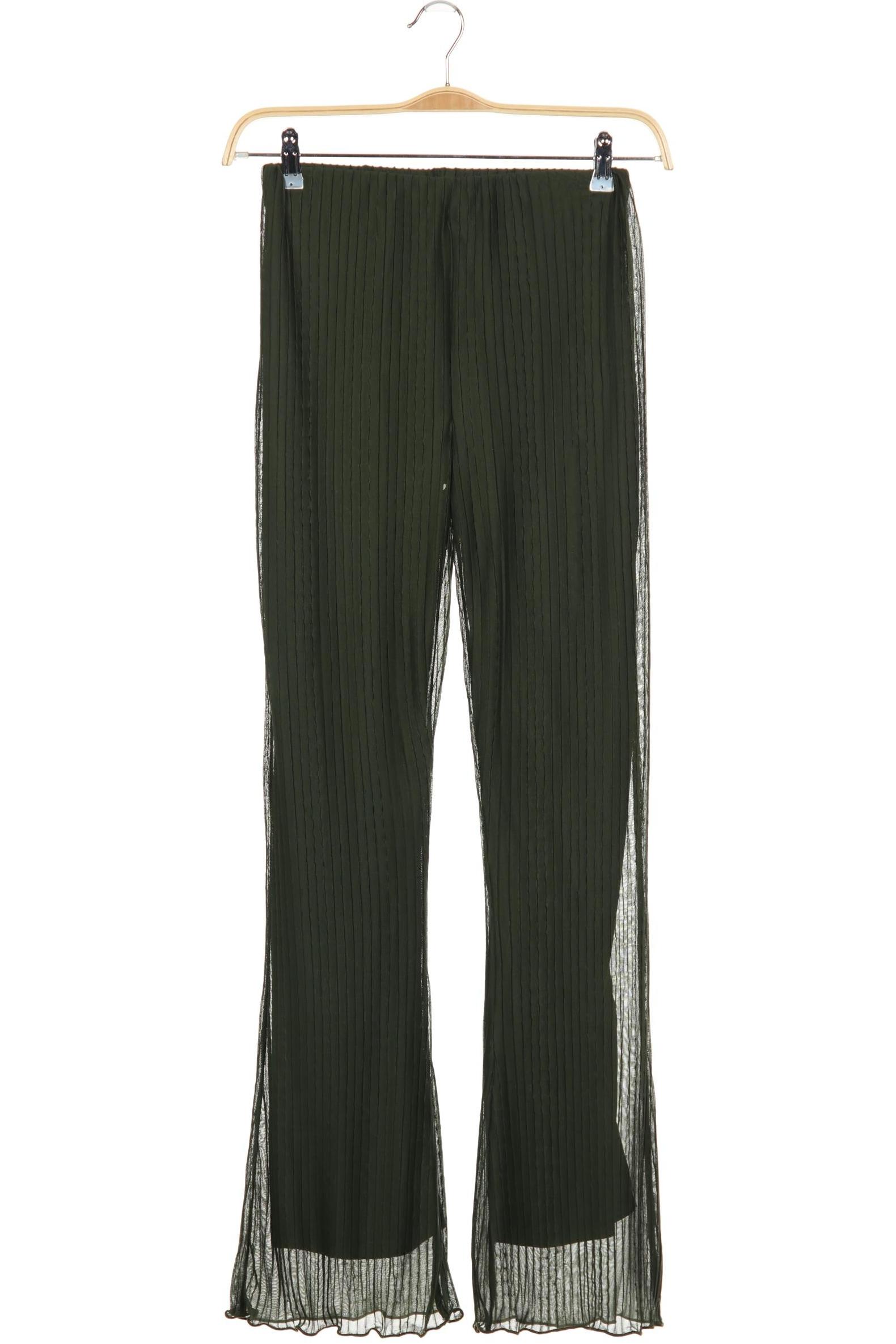 

Zara Damen Stoffhose, grün, Gr. 0