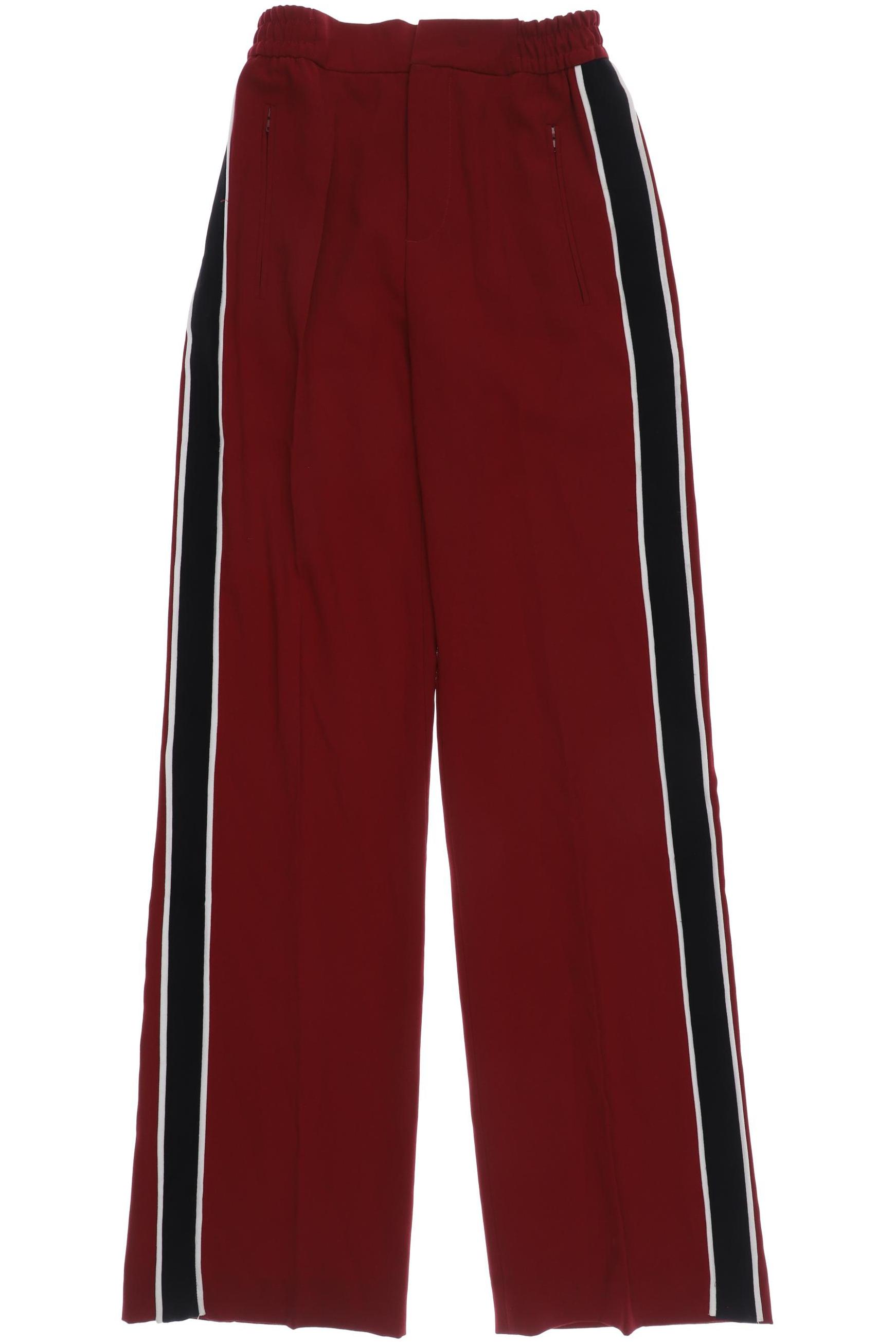 

Zara Damen Stoffhose, rot, Gr. 0