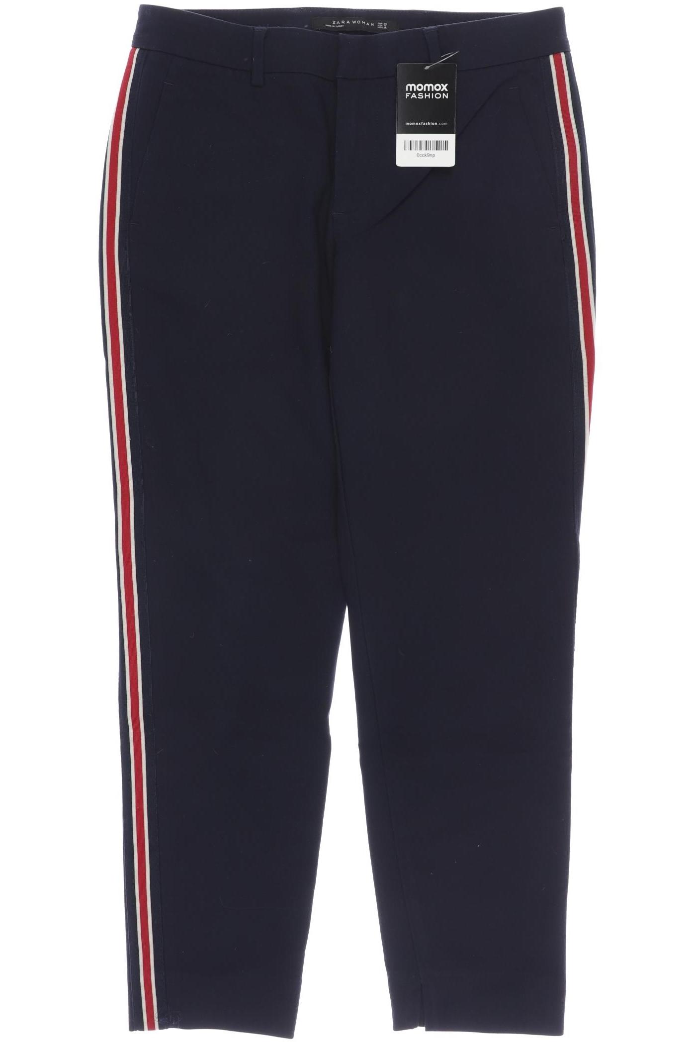 

Zara Damen Stoffhose, marineblau, Gr. 36
