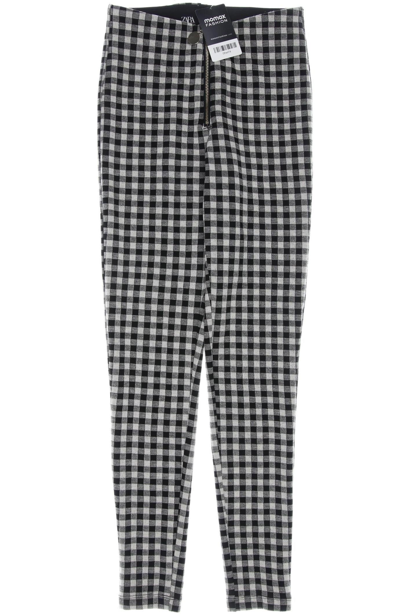 

Zara Damen Stoffhose, schwarz, Gr. 0