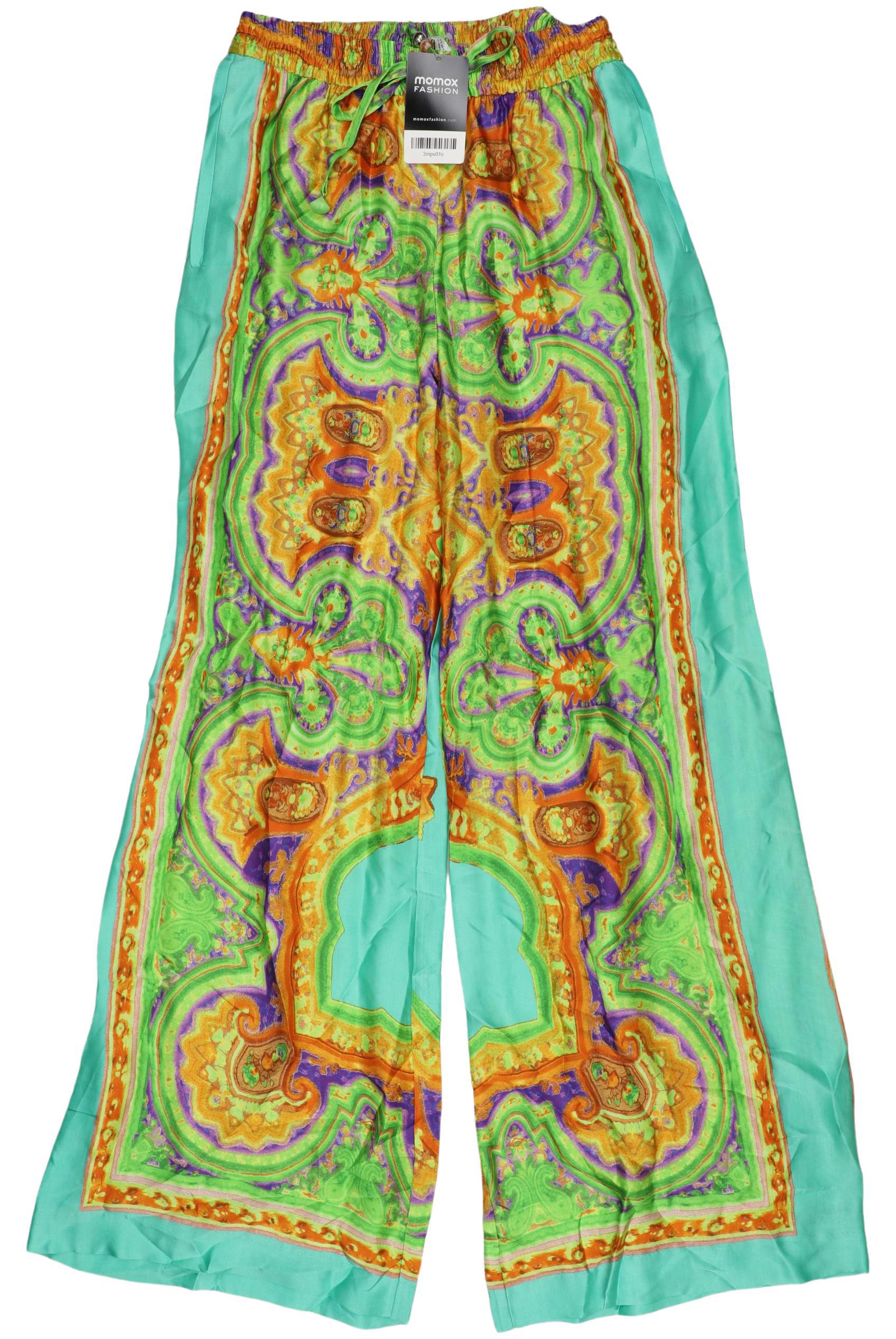 

Zara Damen Stoffhose, grün, Gr. 0