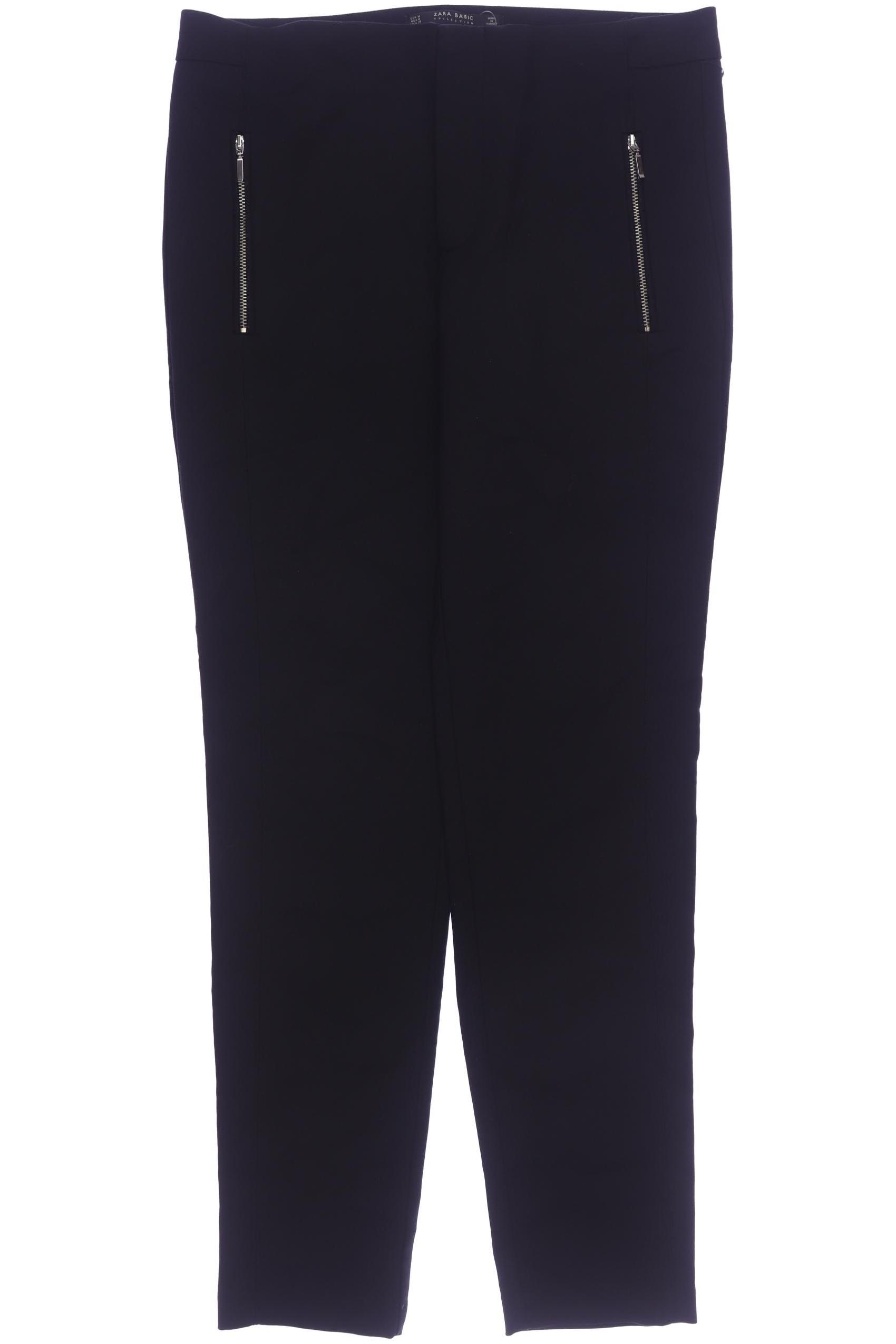 

Zara Damen Stoffhose, schwarz, Gr. 0