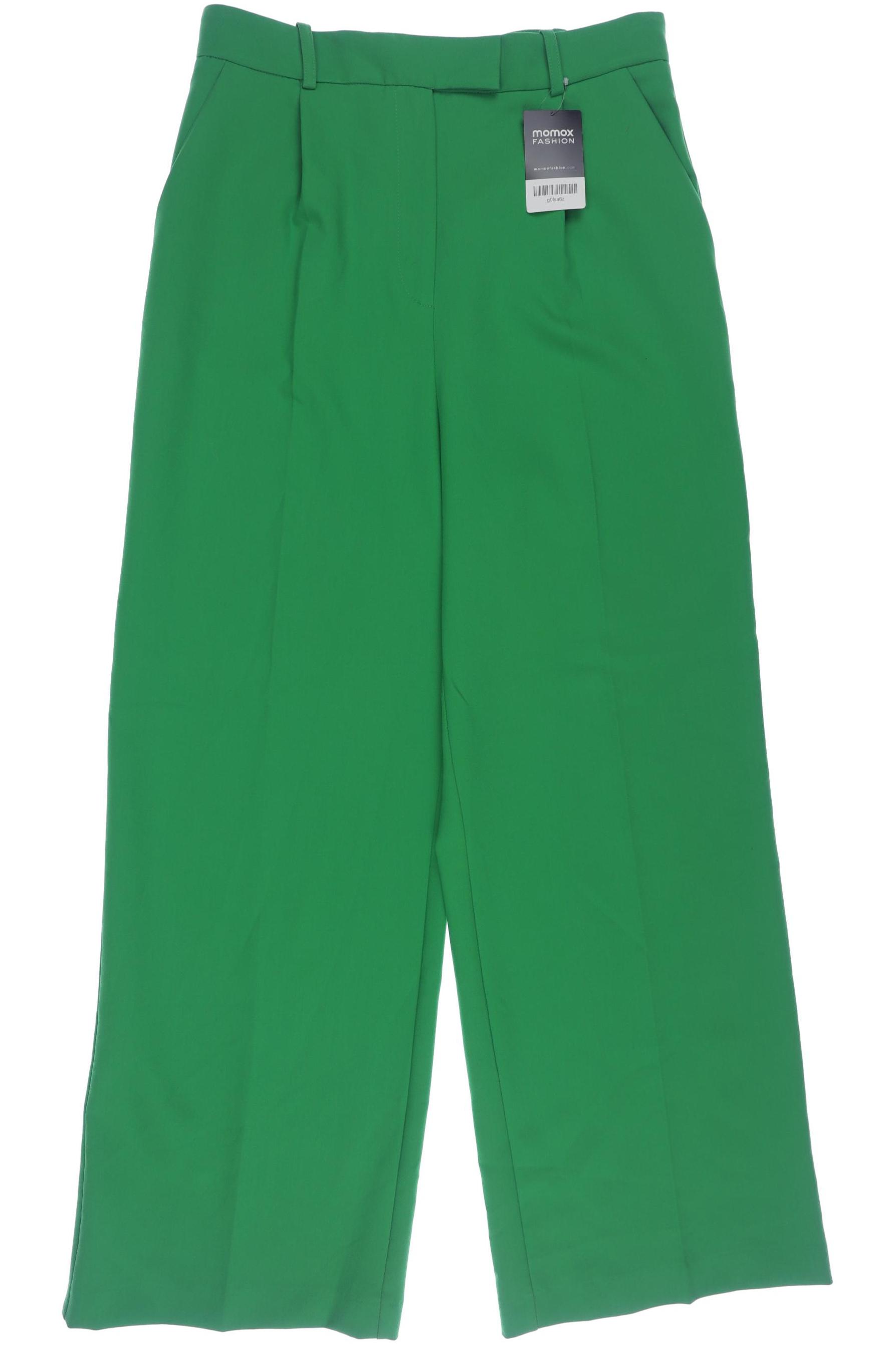 

Zara Damen Stoffhose, grün, Gr. 0