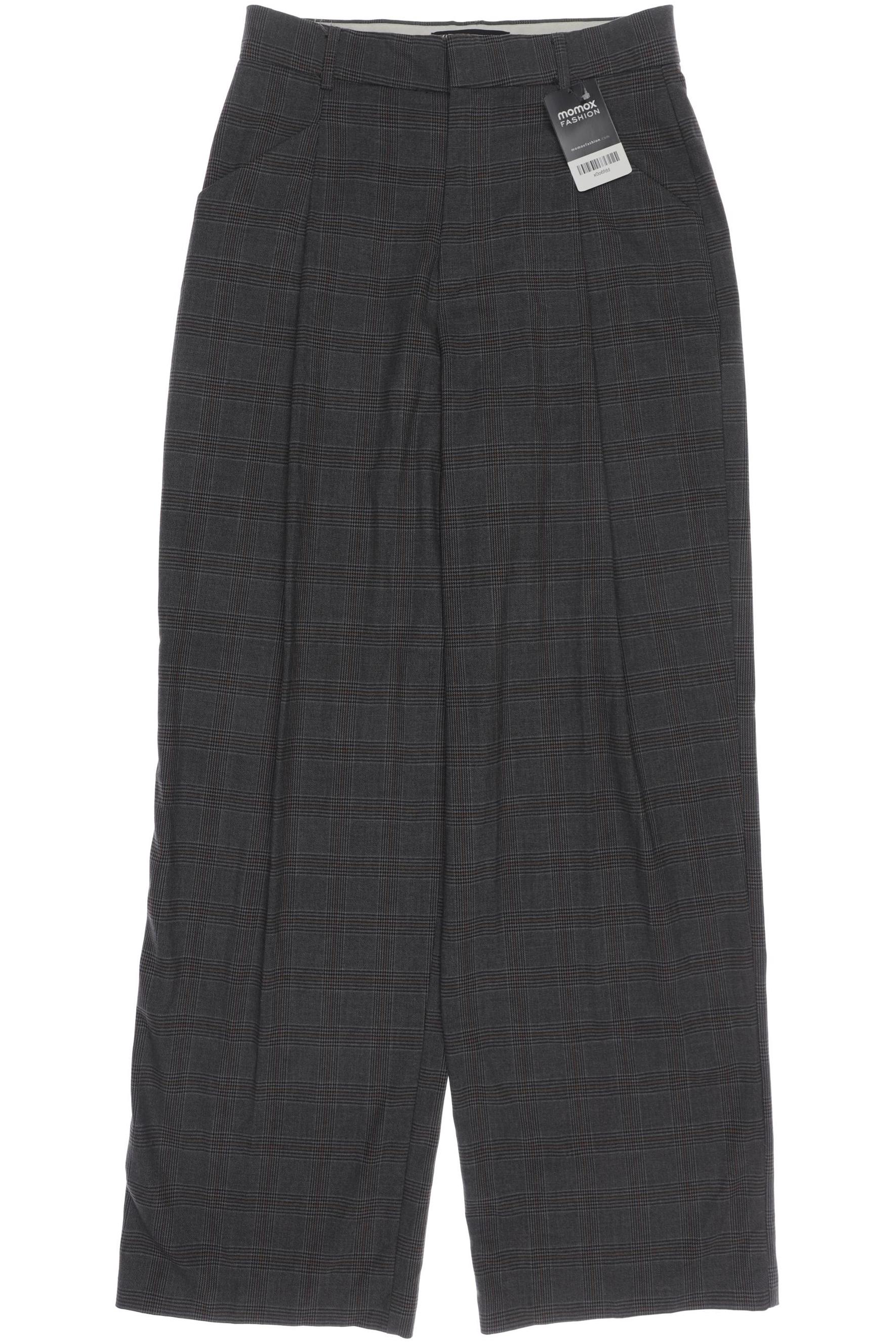 

Zara Damen Stoffhose, grau, Gr. 0