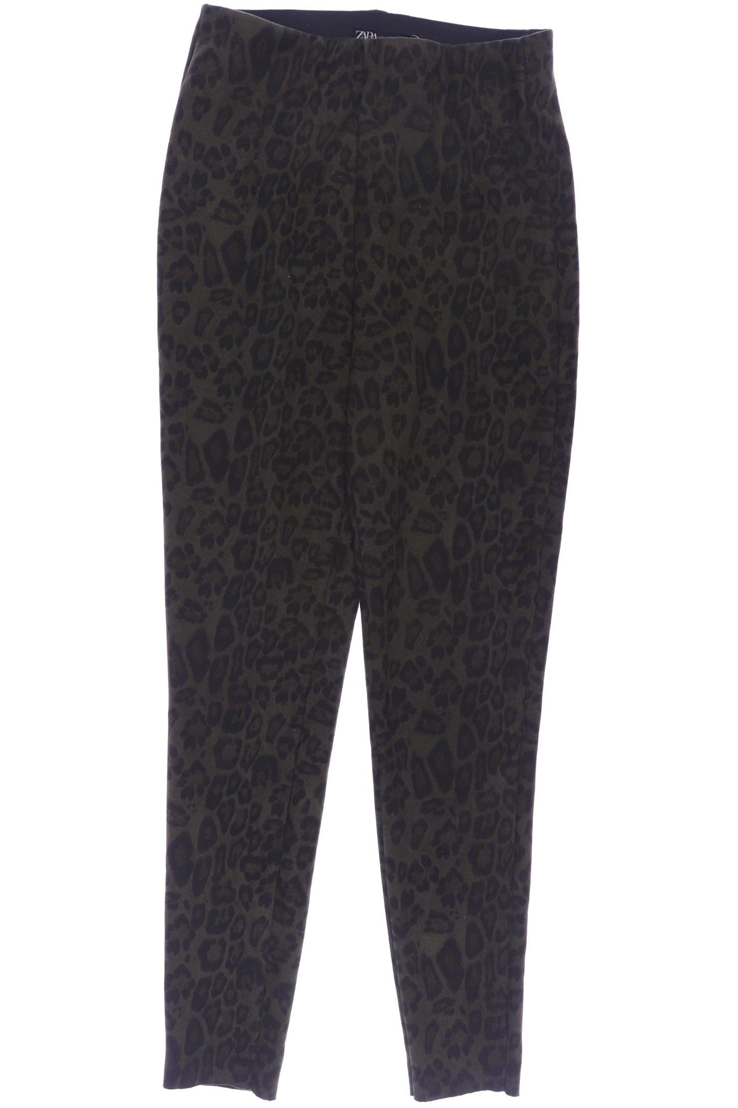 

Zara Damen Stoffhose, grün, Gr. 0