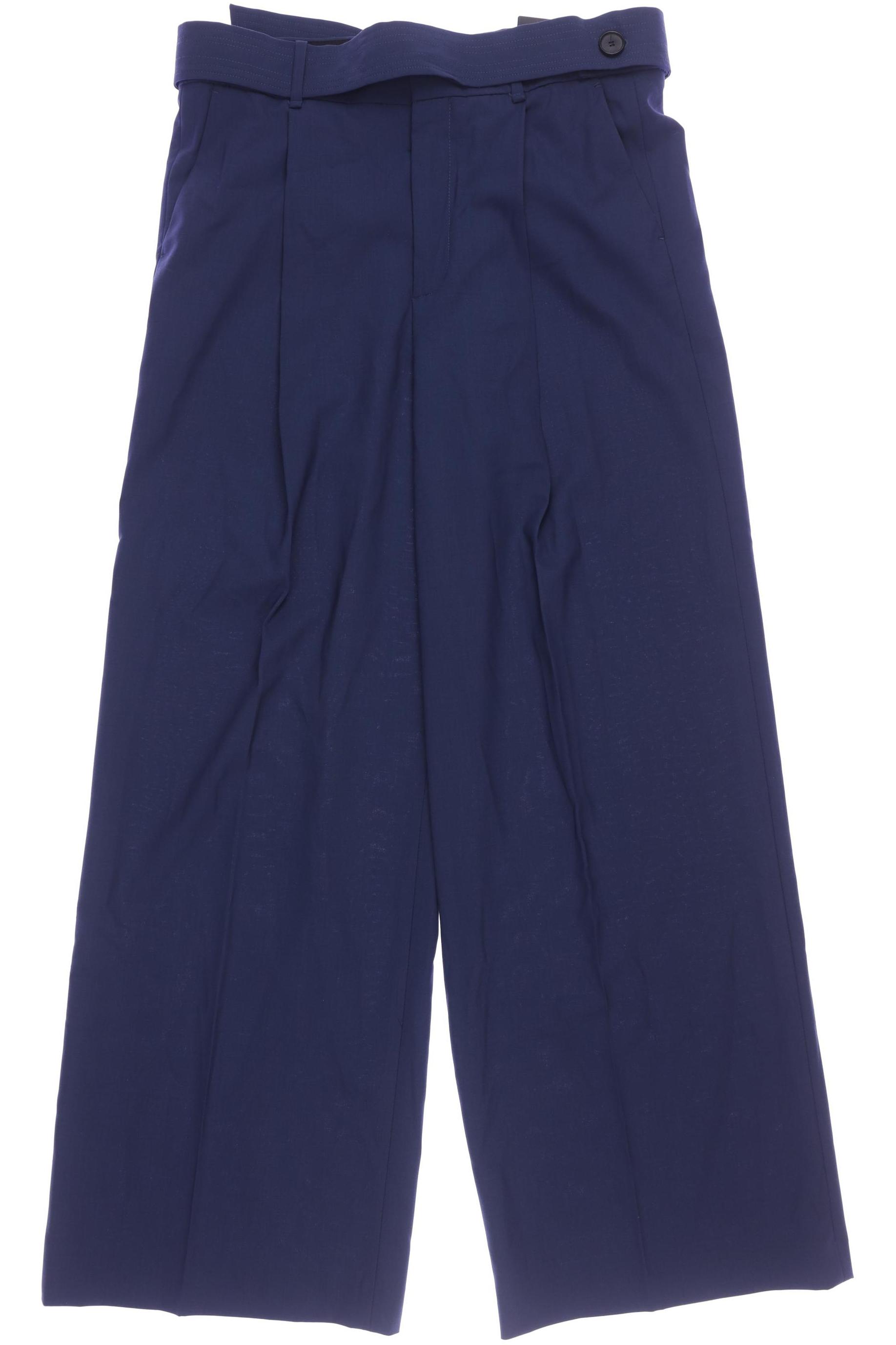 

Zara Damen Stoffhose, blau, Gr. 0