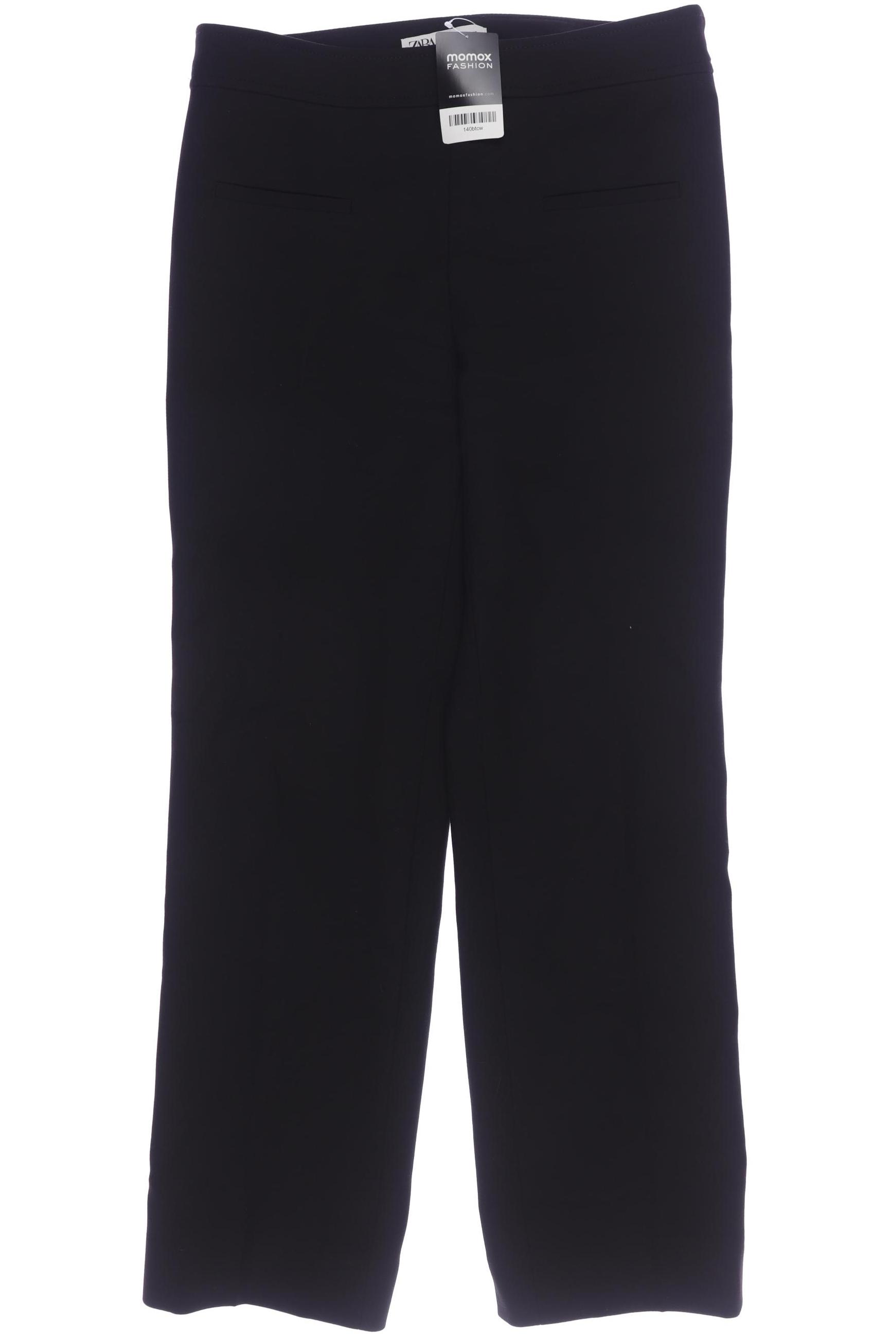 

Zara Damen Stoffhose, schwarz, Gr. 0