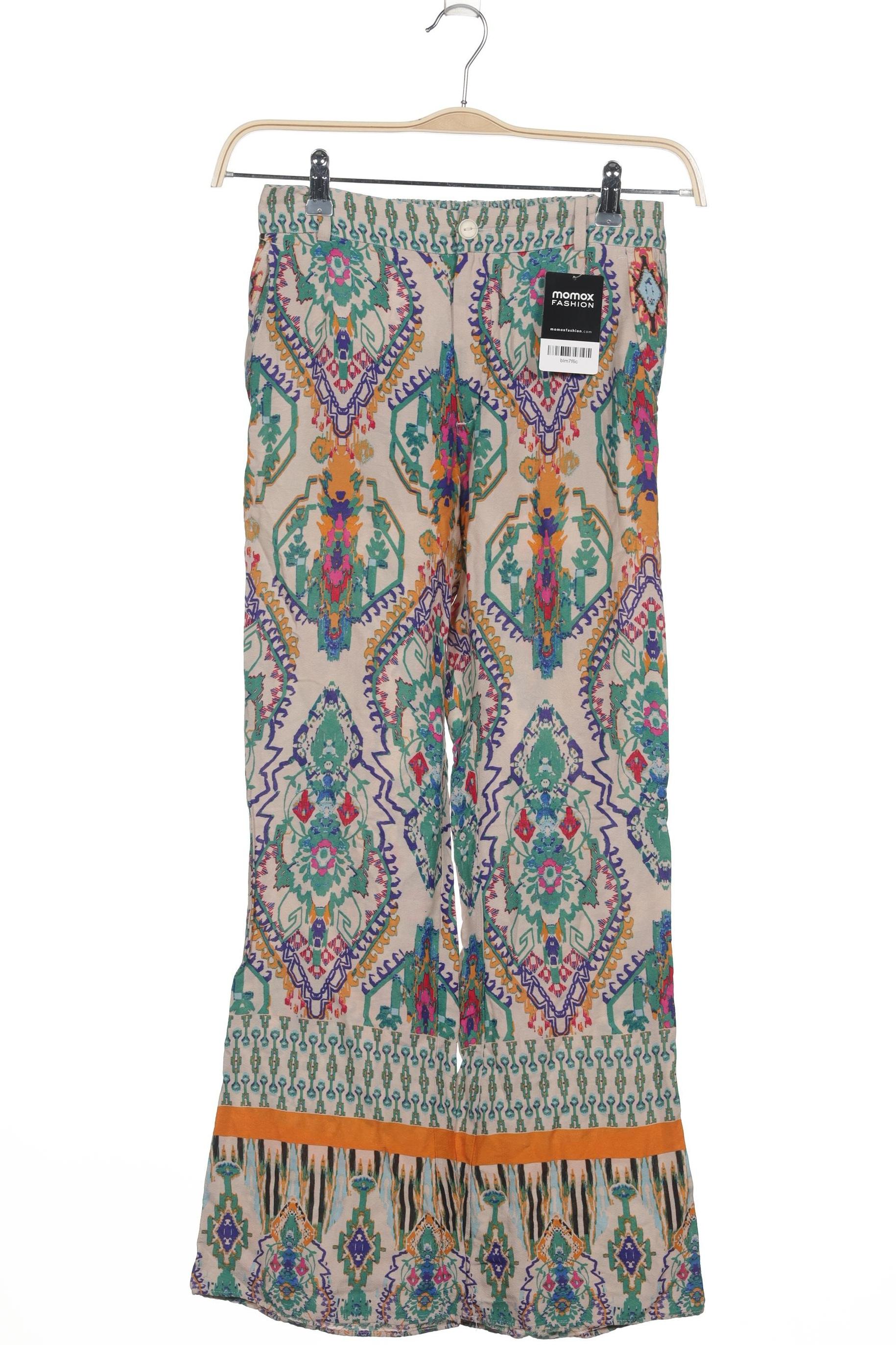 

Zara Damen Stoffhose, mehrfarbig, Gr. 0