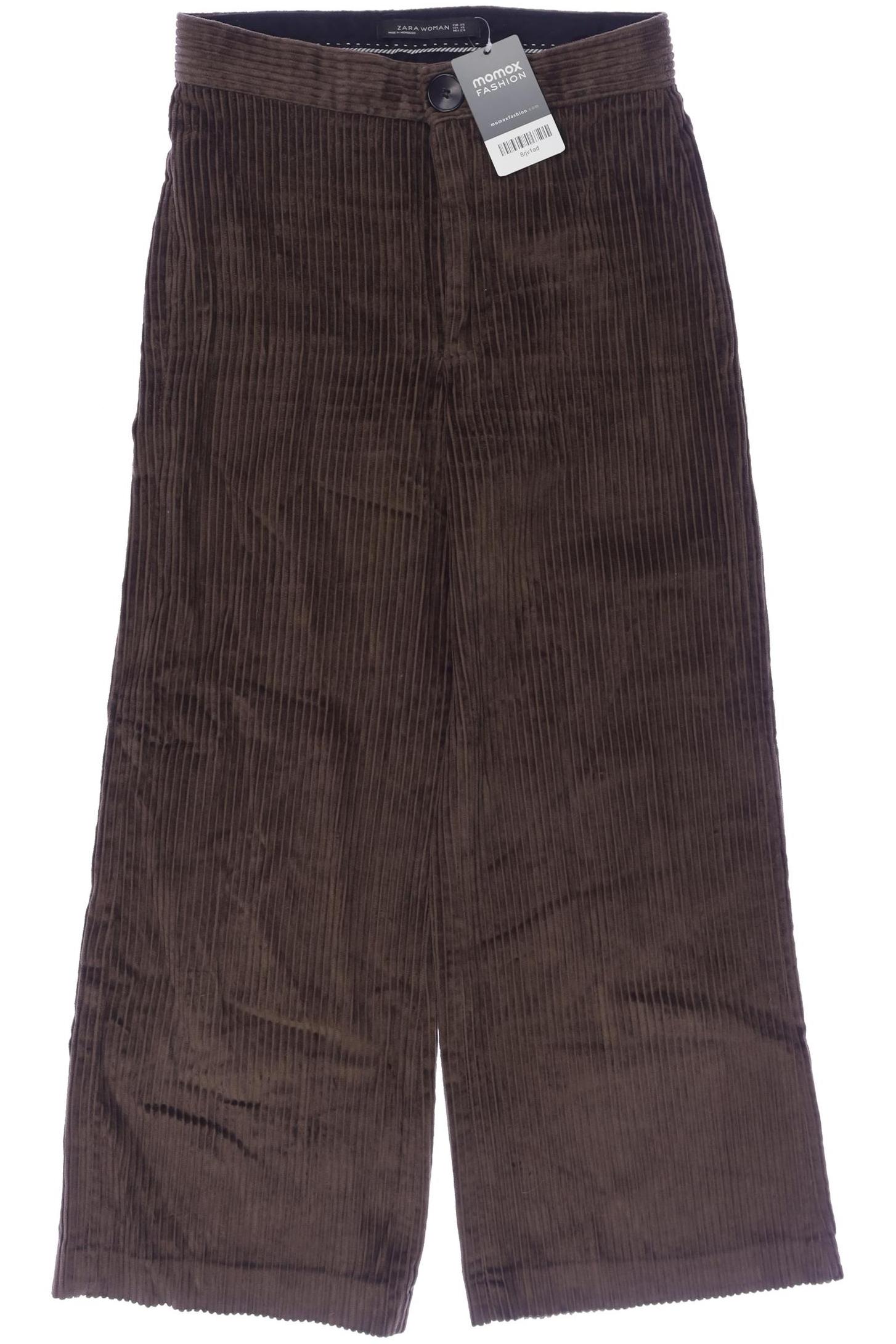 

Zara Damen Stoffhose, braun, Gr. 0