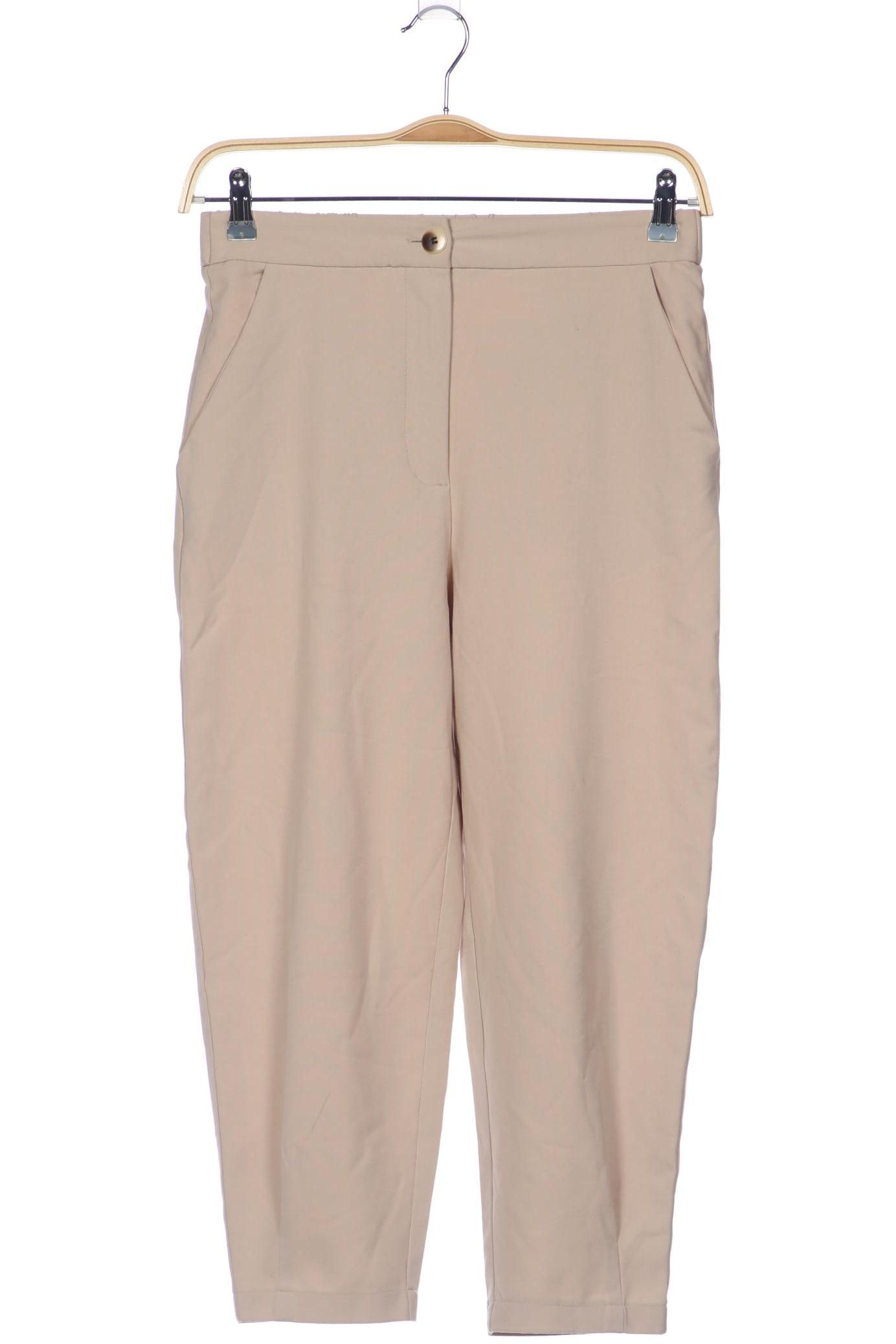 

Zara Damen Stoffhose, beige, Gr. 0