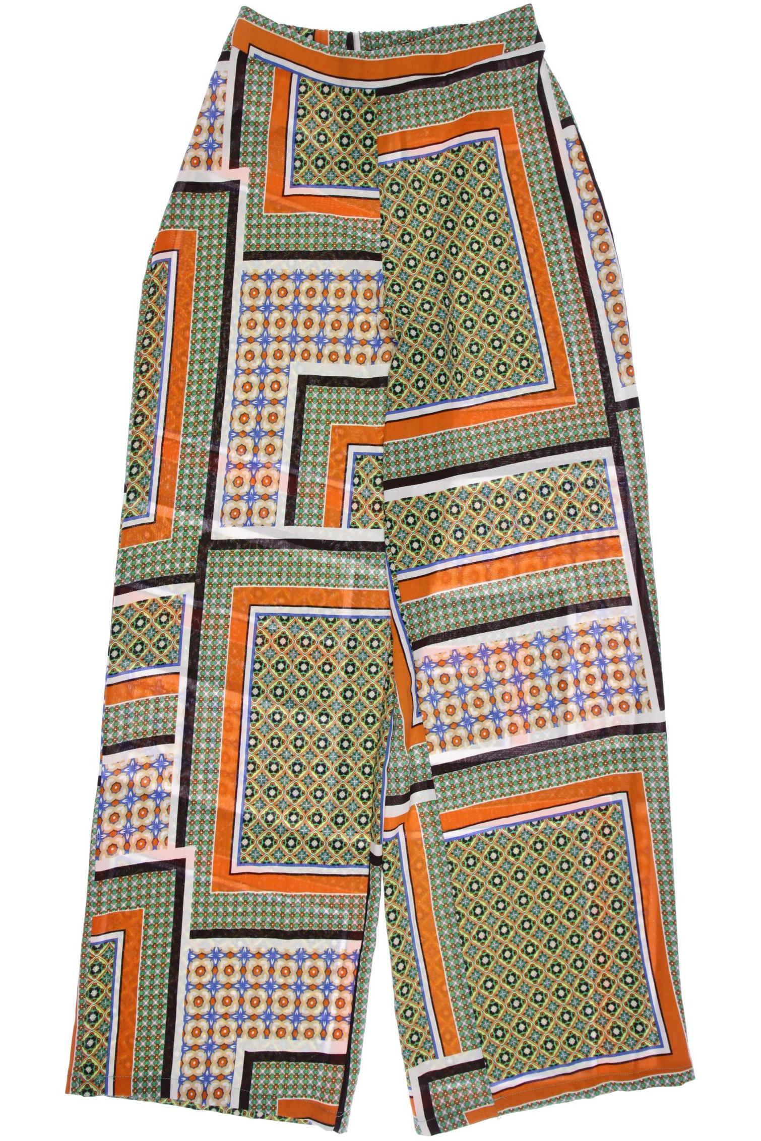 

Zara Damen Stoffhose, mehrfarbig, Gr. 0