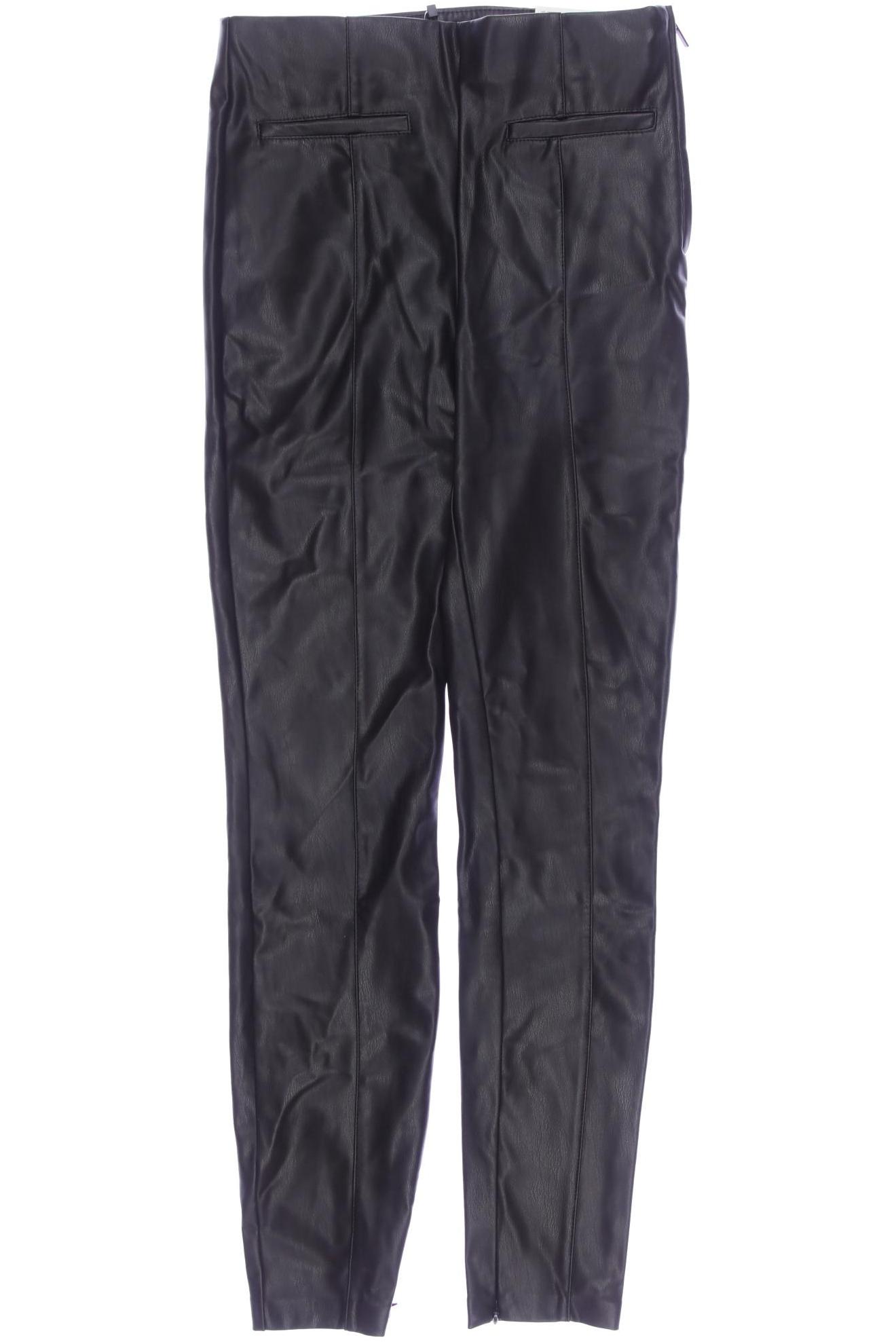 

Zara Damen Stoffhose, schwarz, Gr. 0