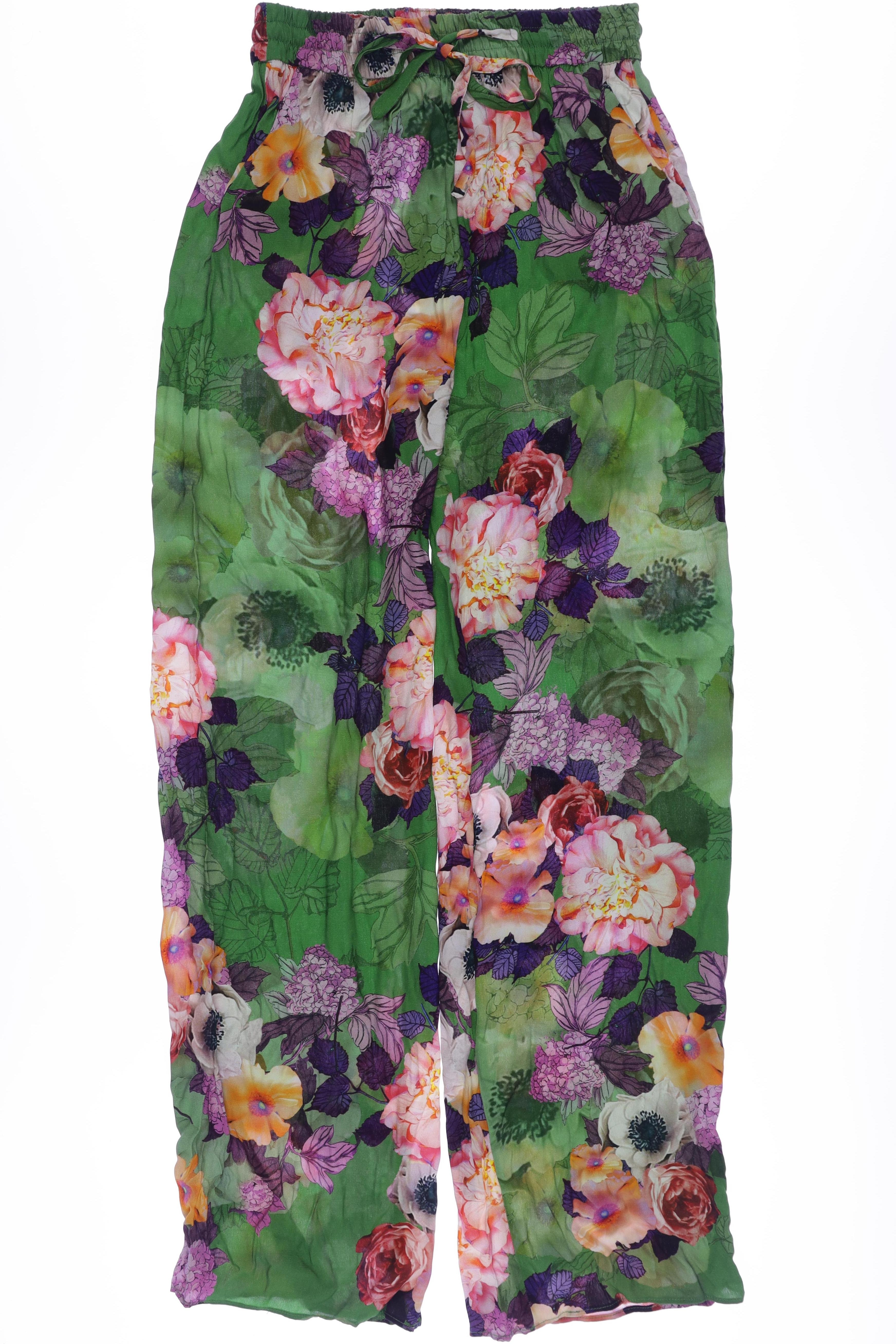 

Zara Damen Stoffhose, grün, Gr. 0