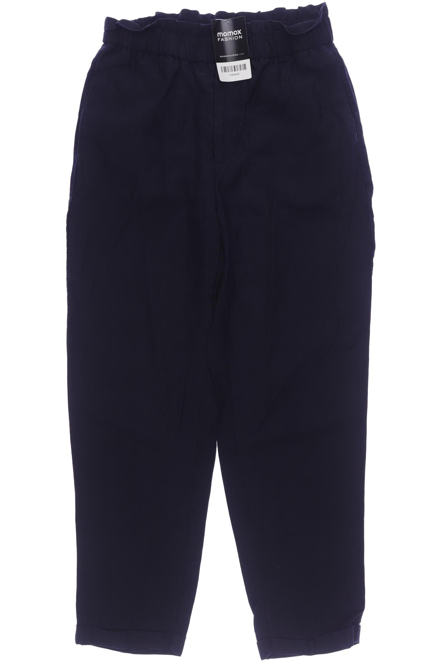 

Zara Damen Stoffhose, marineblau, Gr. 0