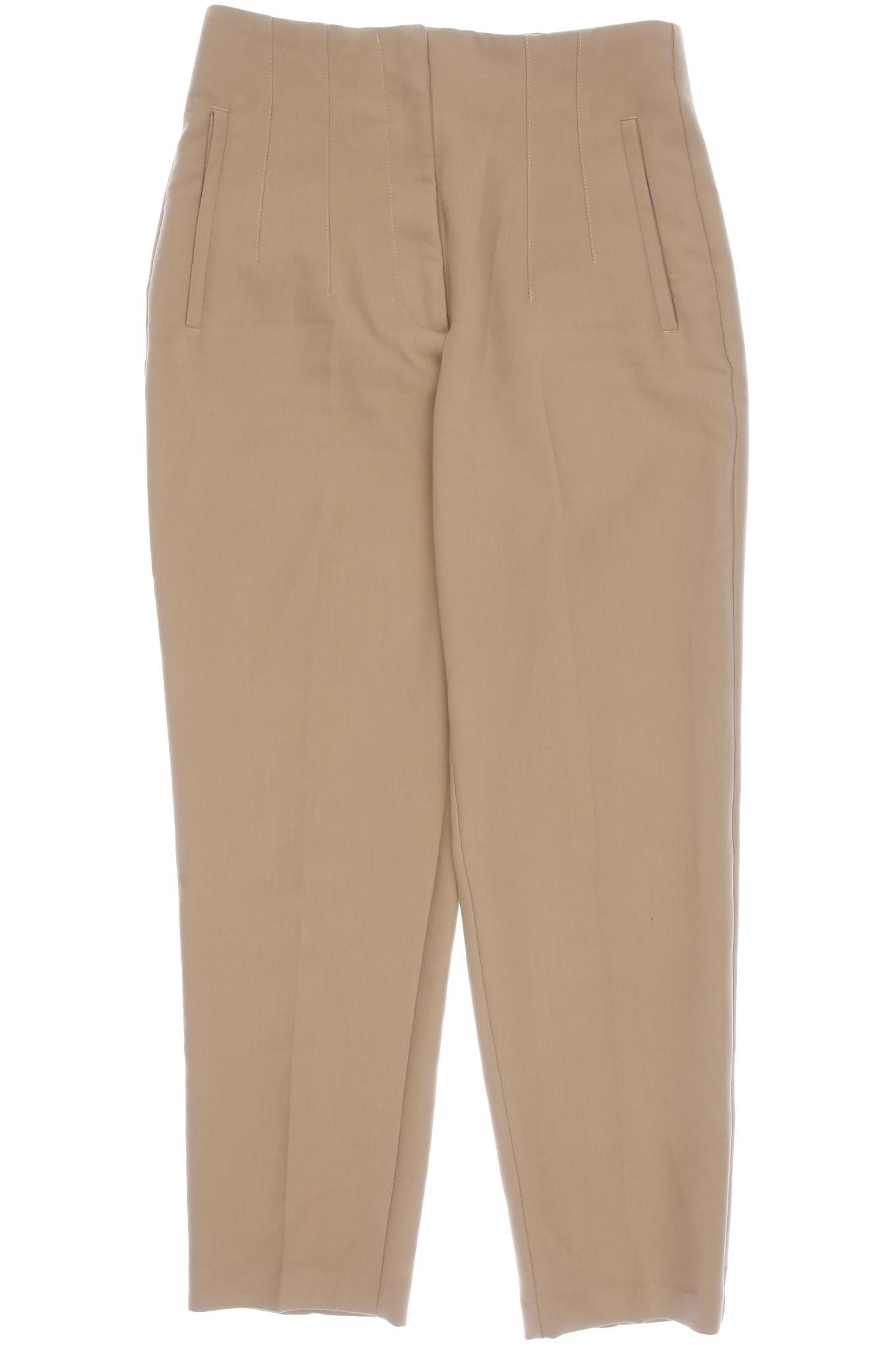 

Zara Damen Stoffhose, beige, Gr. 0