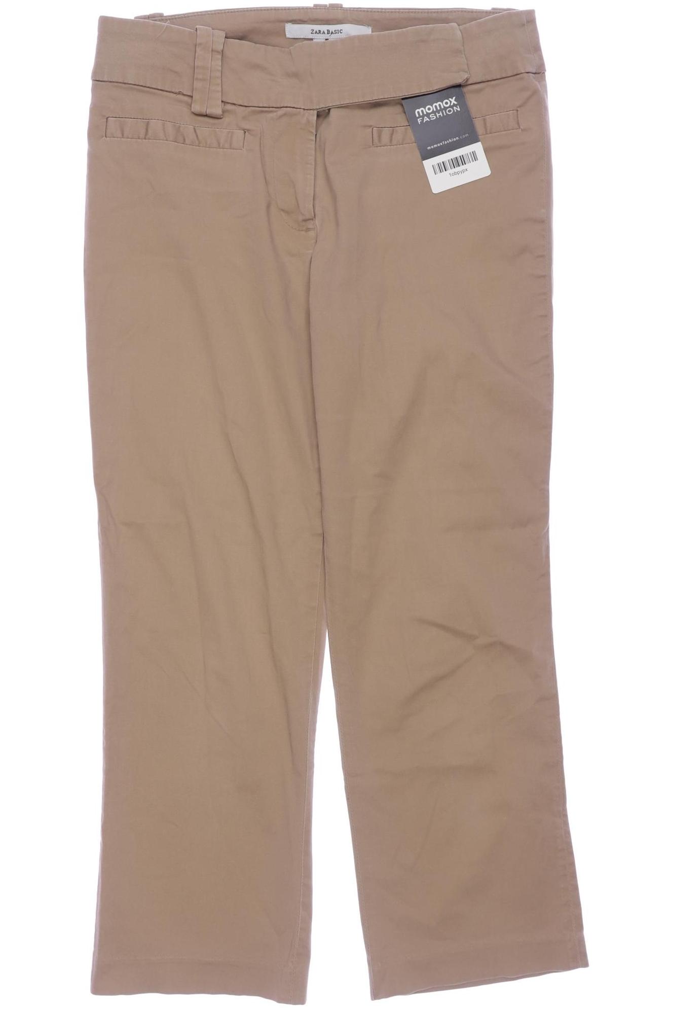 

Zara Damen Stoffhose, beige, Gr. 36
