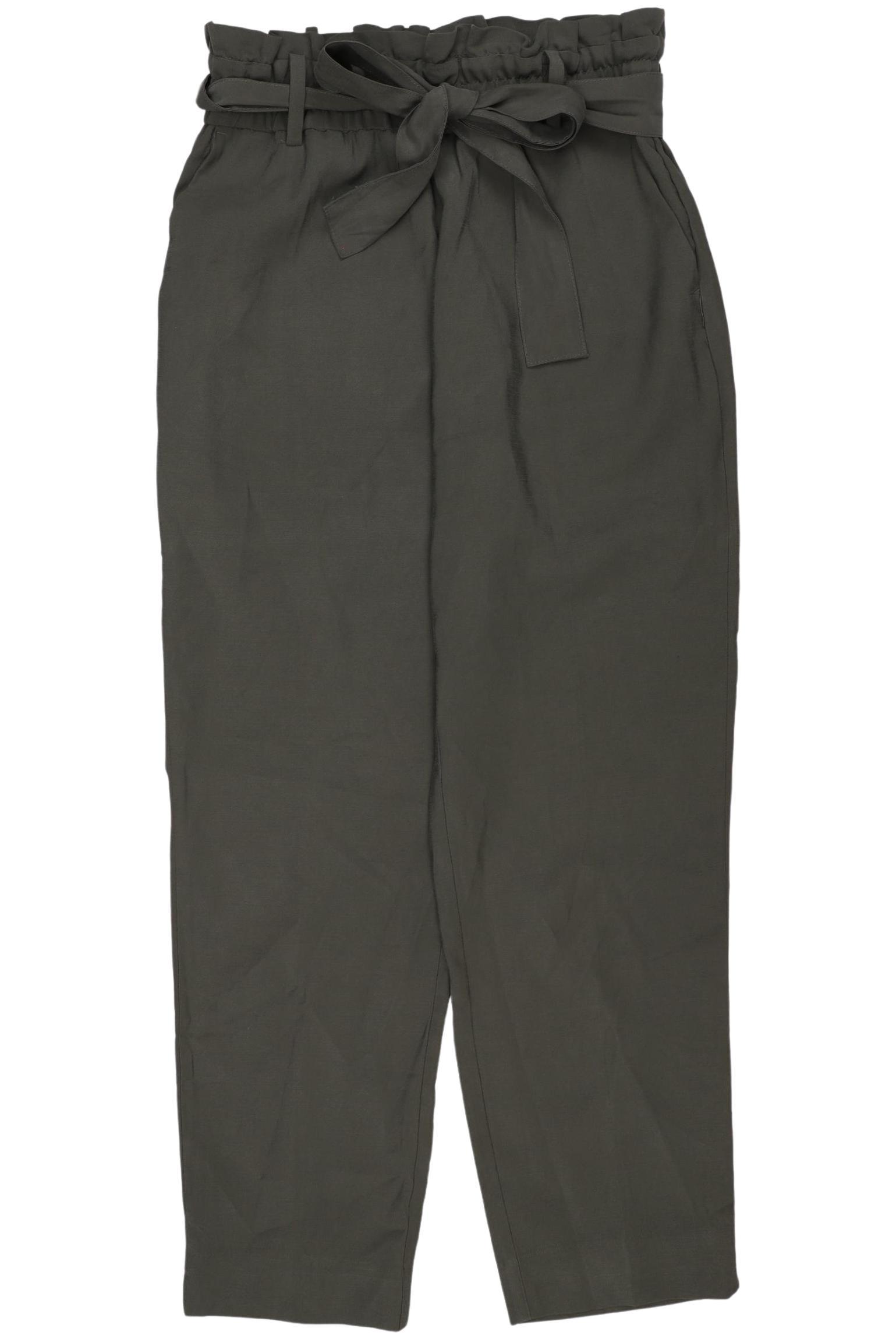 

Zara Damen Stoffhose, grün, Gr. 0