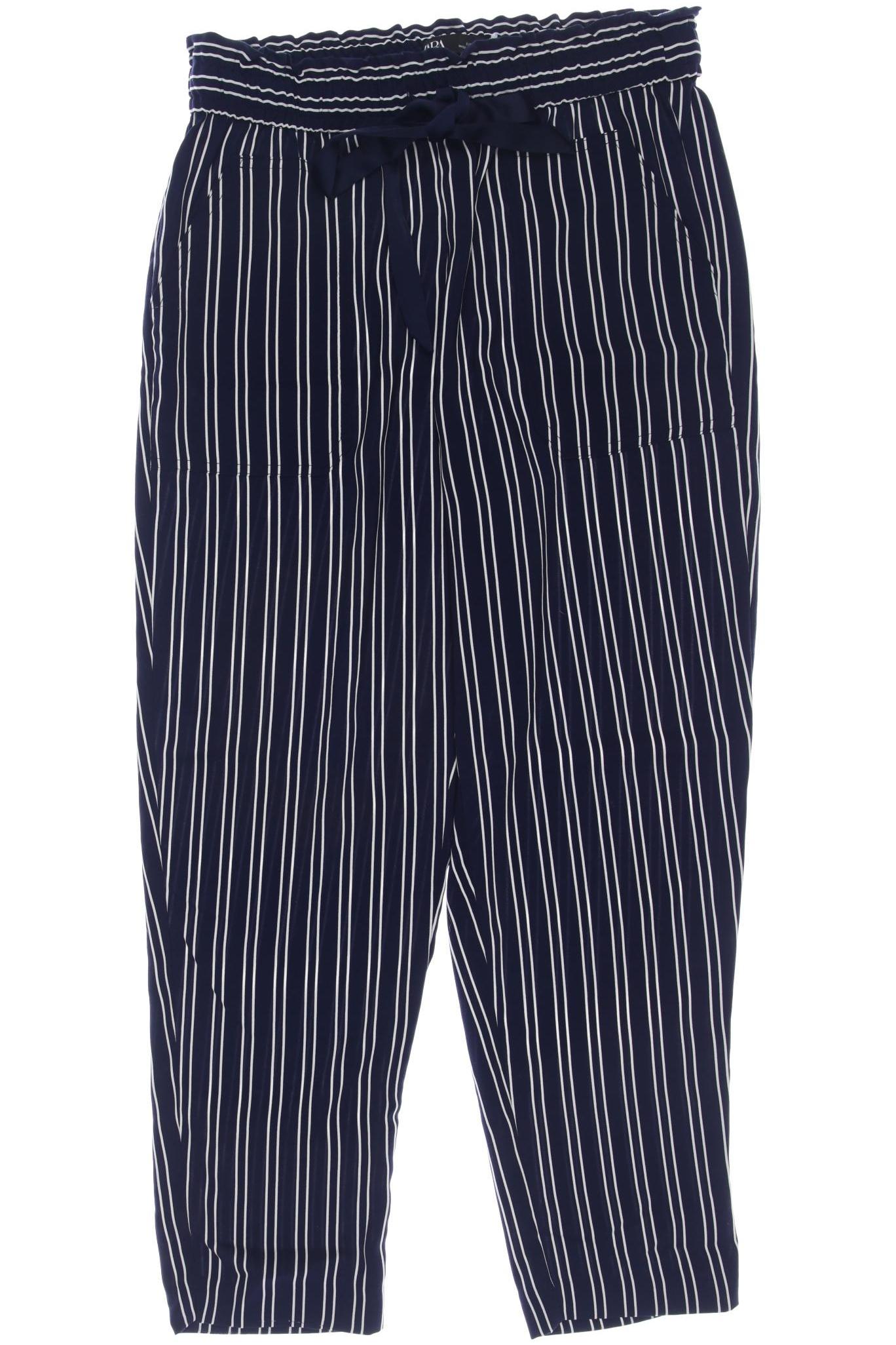 

Zara Damen Stoffhose, marineblau, Gr. 0