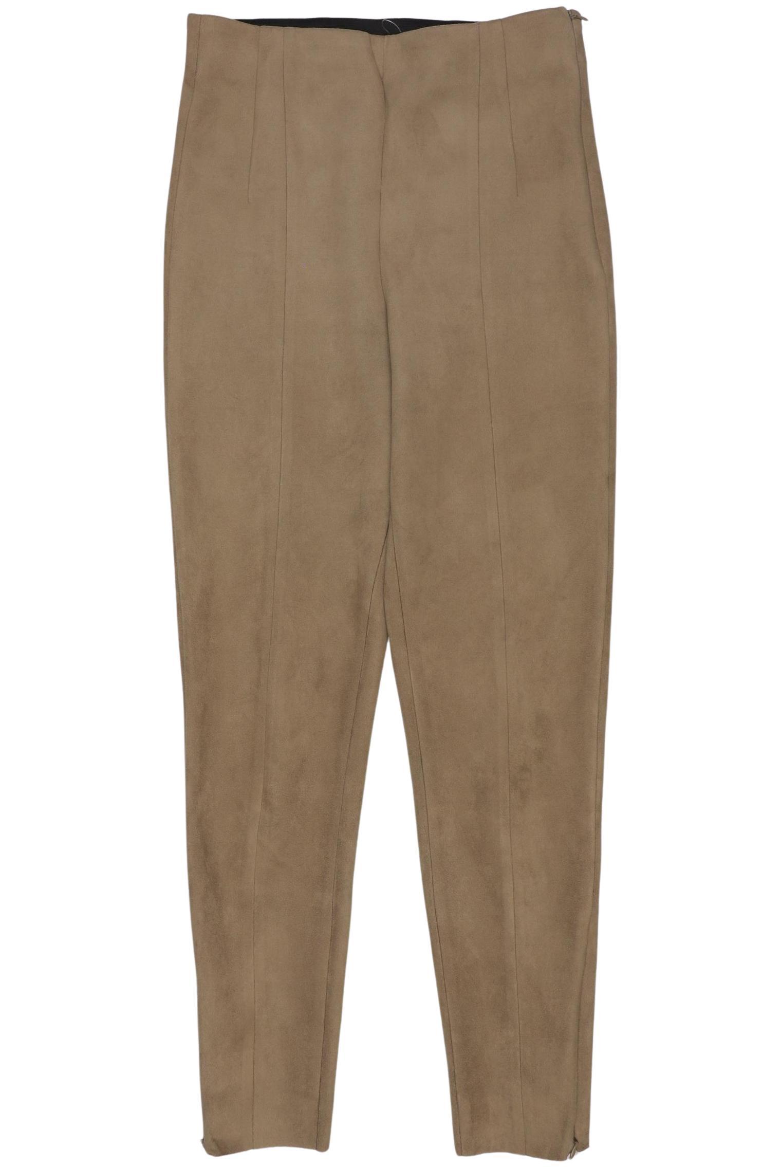 

Zara Damen Stoffhose, beige, Gr. 0