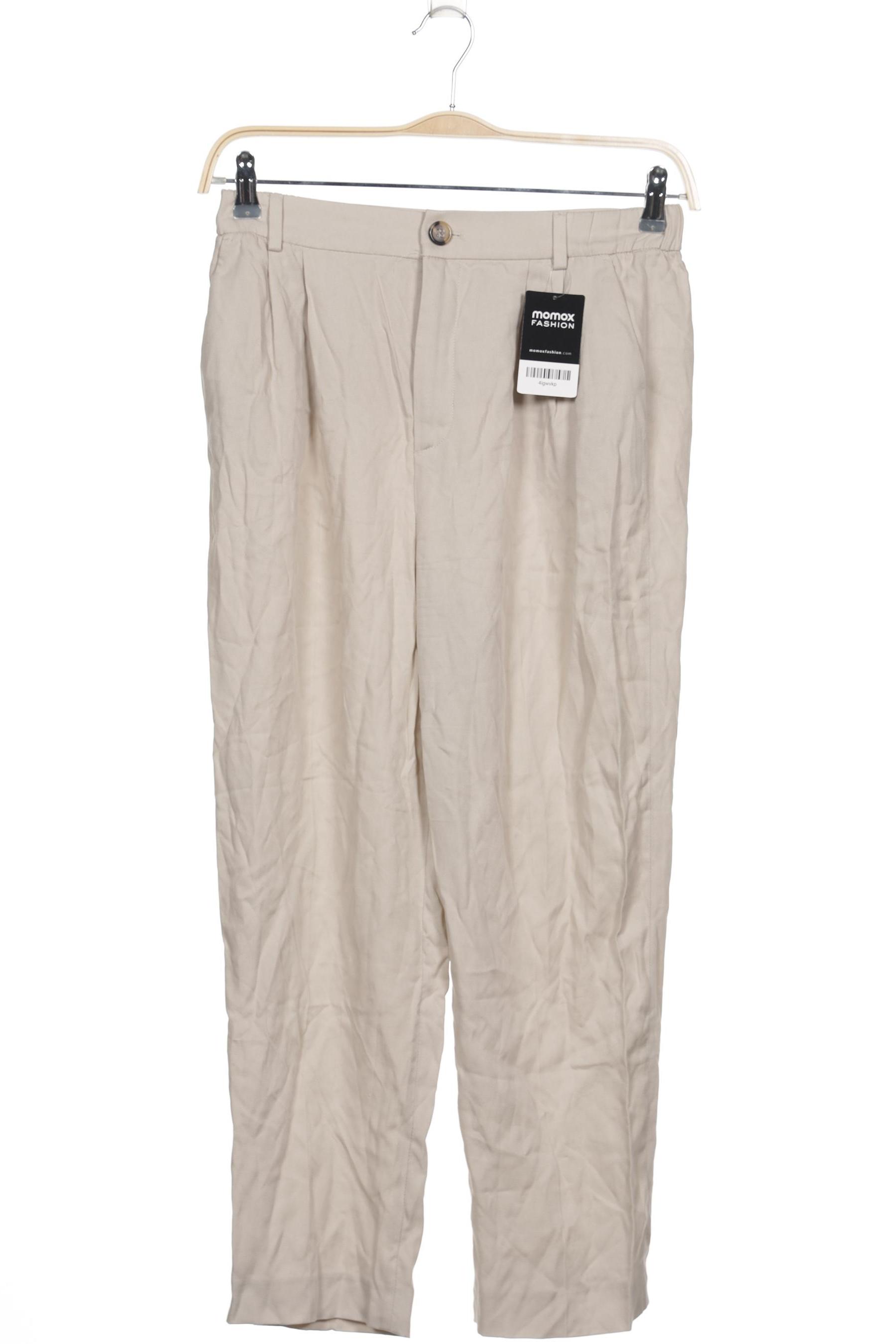 

Zara Damen Stoffhose, beige, Gr. 0