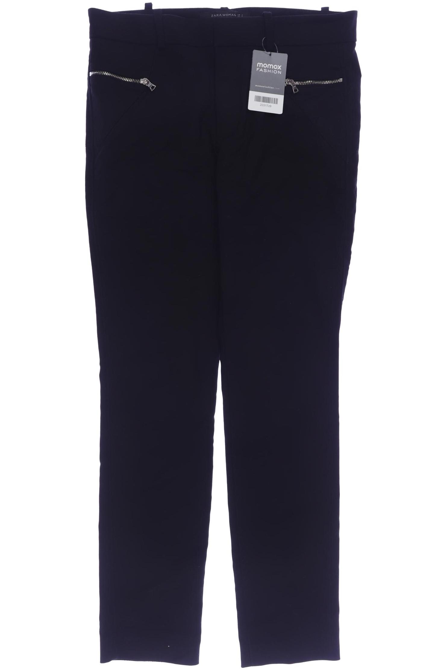 

Zara Damen Stoffhose, schwarz, Gr. 0