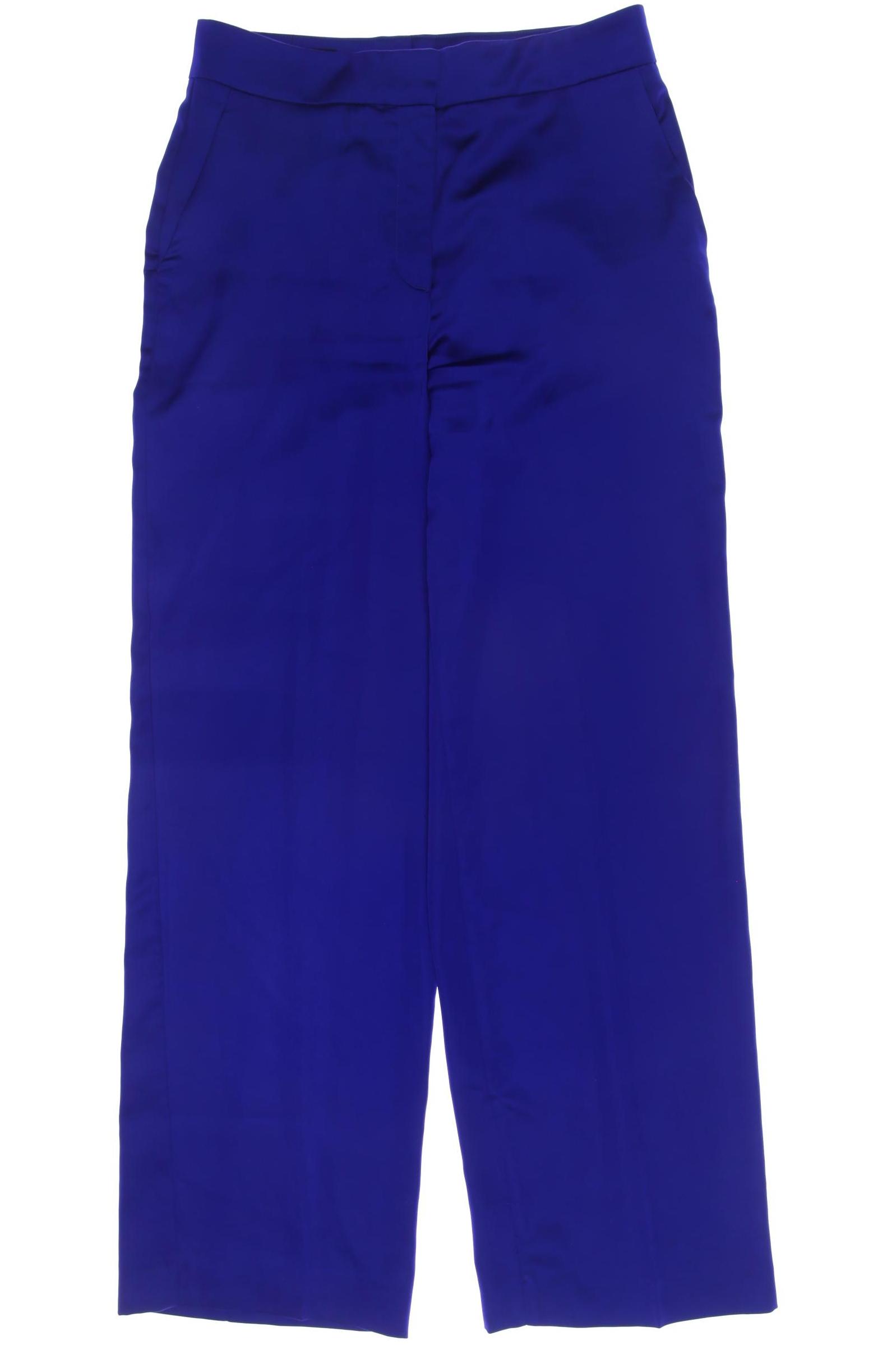 

Zara Damen Stoffhose, blau, Gr. 0