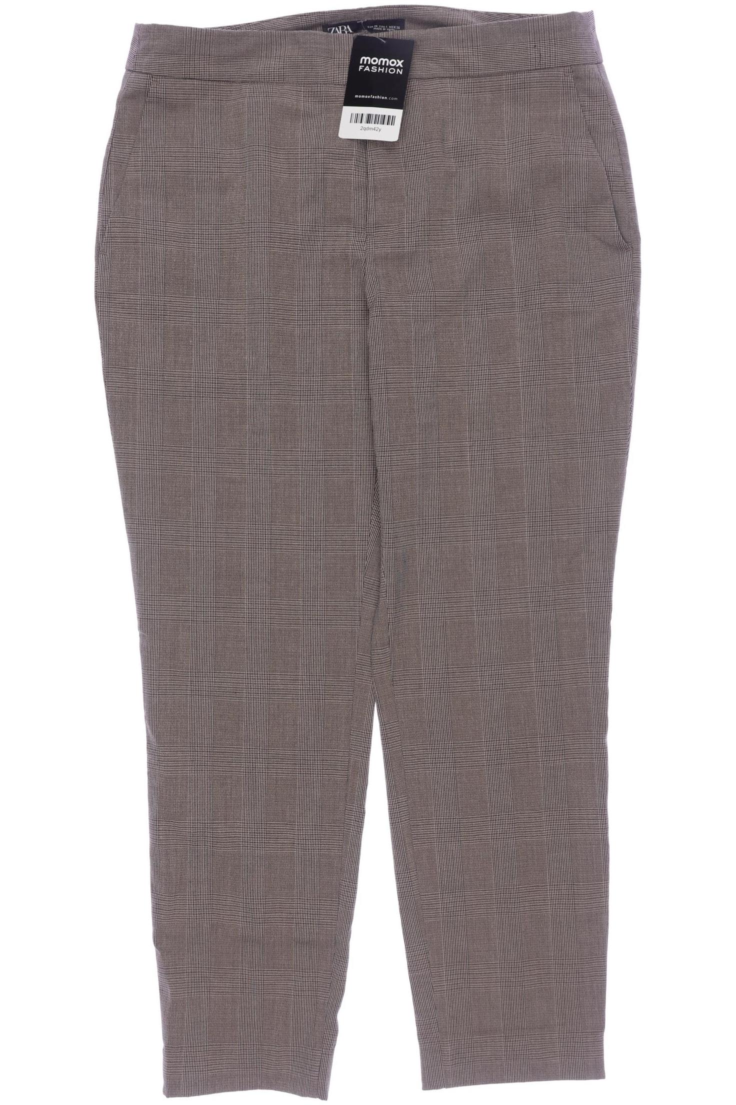 

Zara Damen Stoffhose, beige, Gr. 36