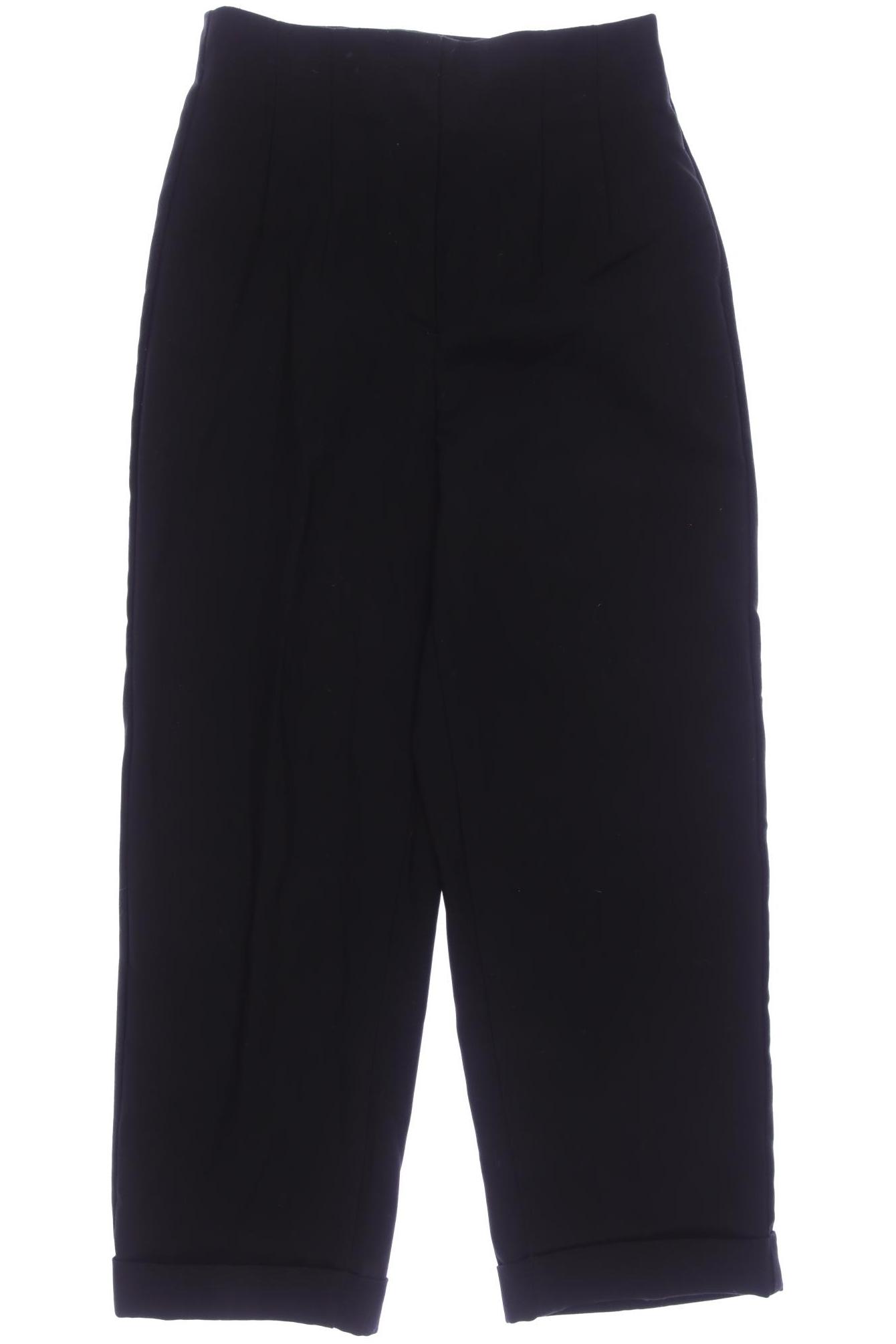 

Zara Damen Stoffhose, schwarz, Gr. 0