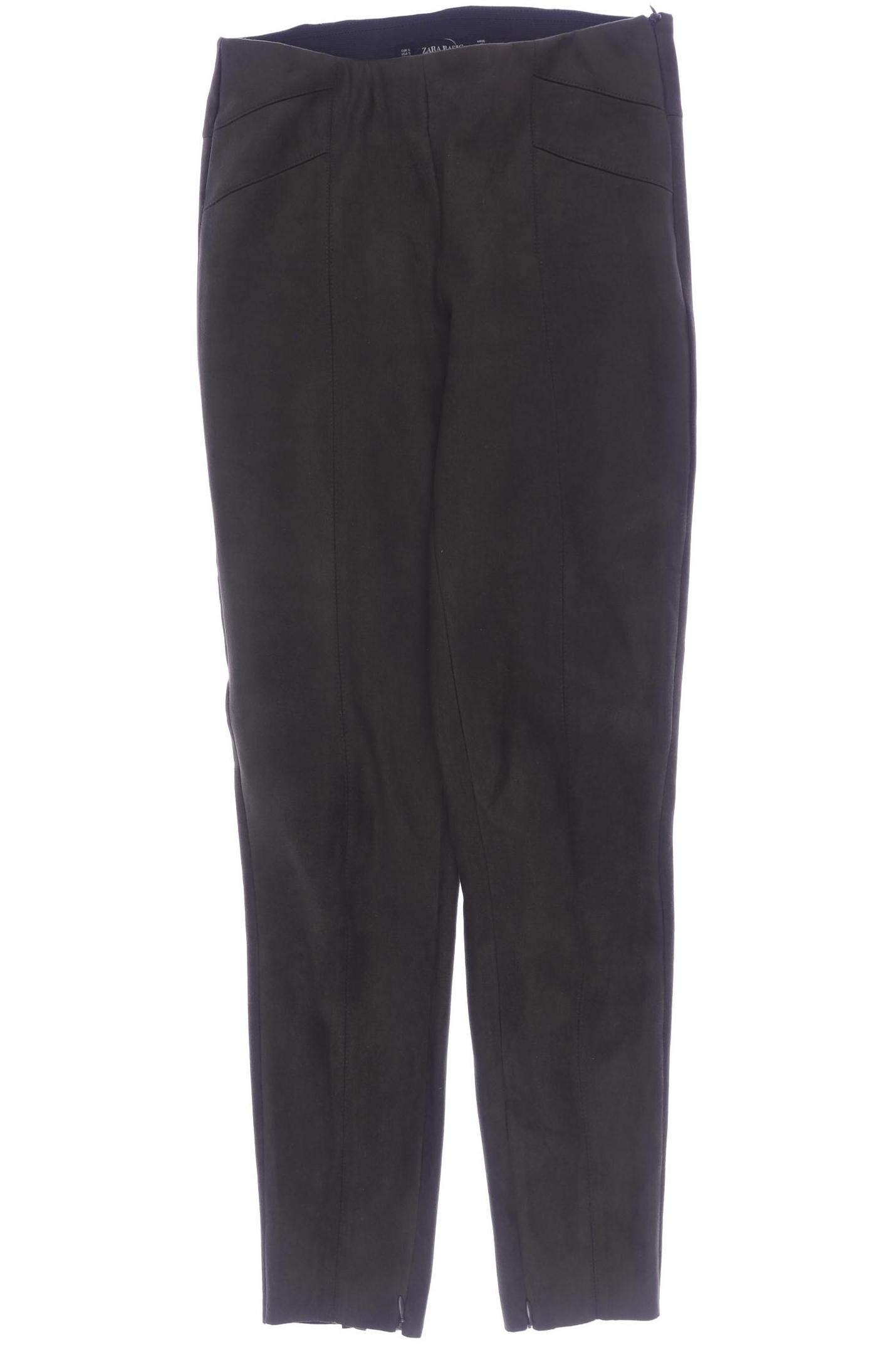 

Zara Damen Stoffhose, grün, Gr. 0