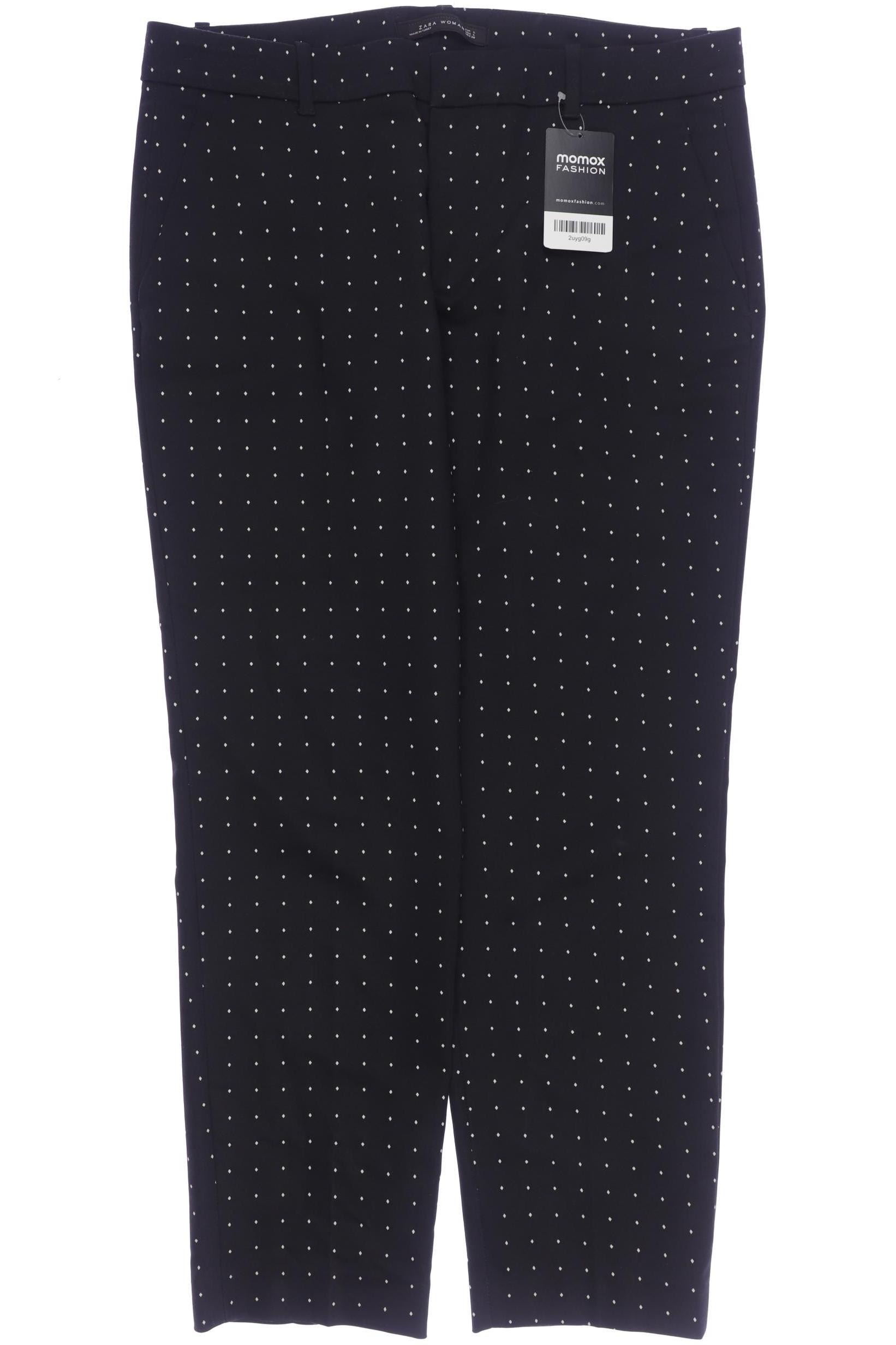 

Zara Damen Stoffhose, schwarz, Gr. 0