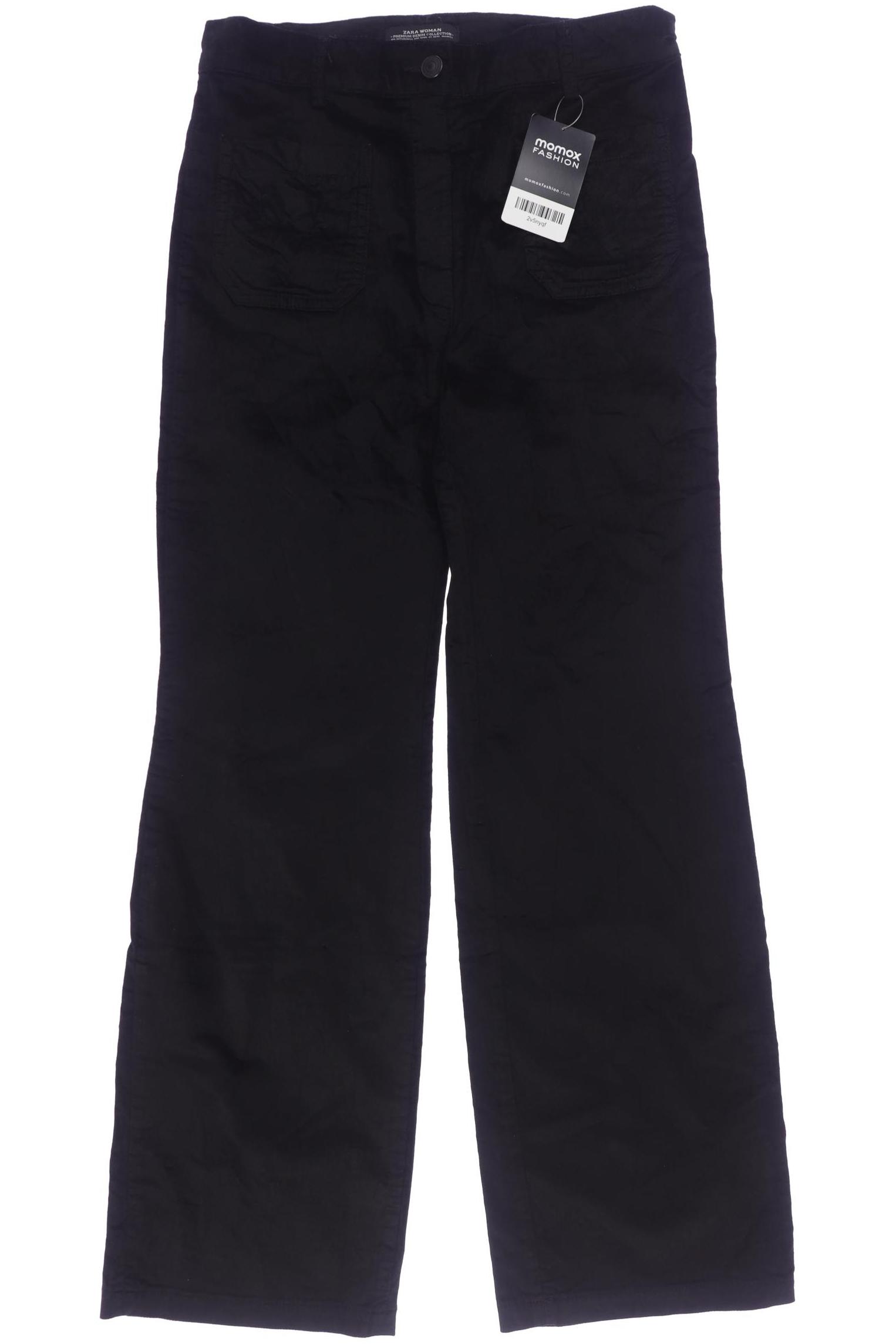 

Zara Damen Stoffhose, schwarz, Gr. 36