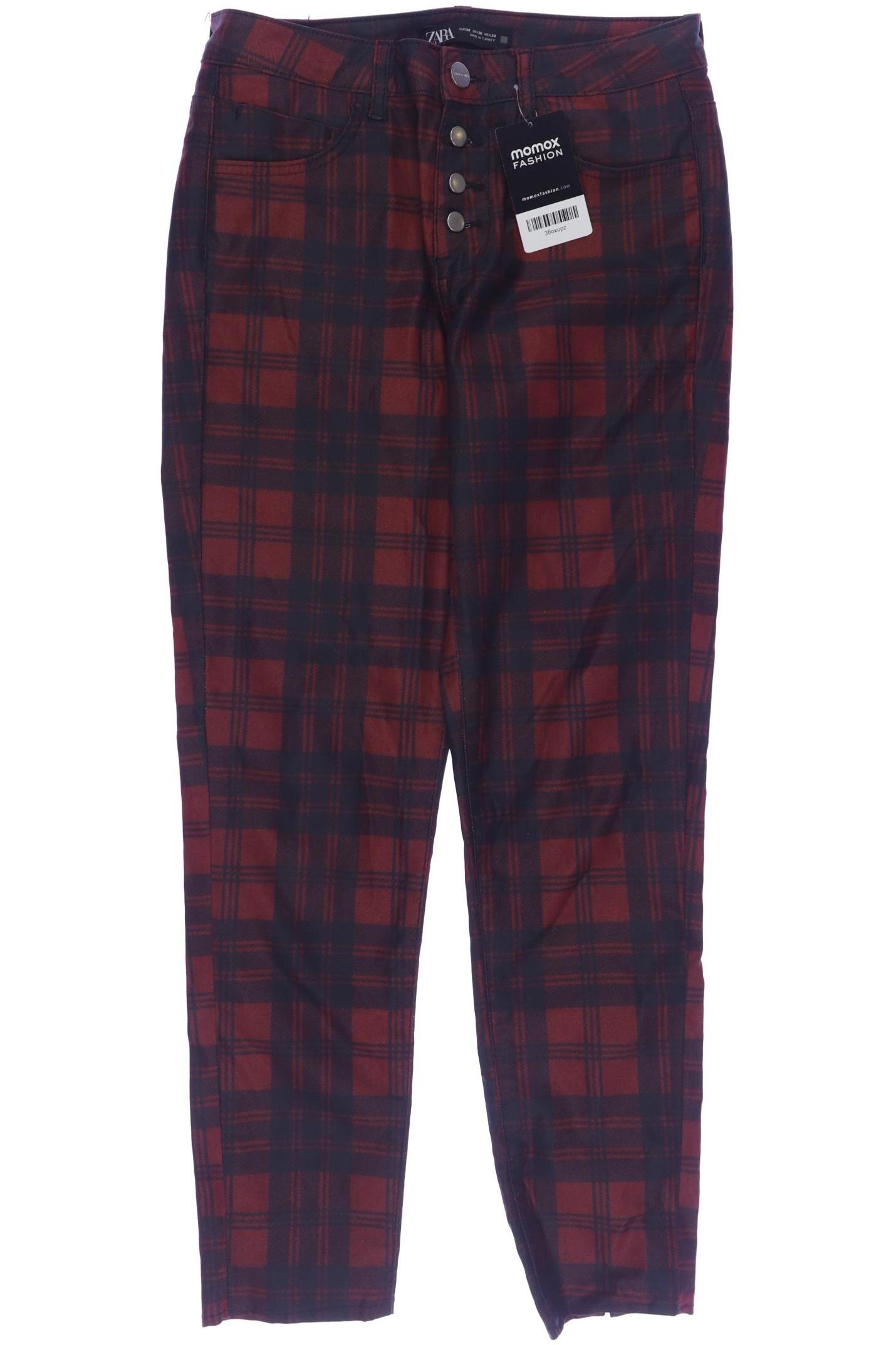 

Zara Damen Stoffhose, bordeaux, Gr. 38