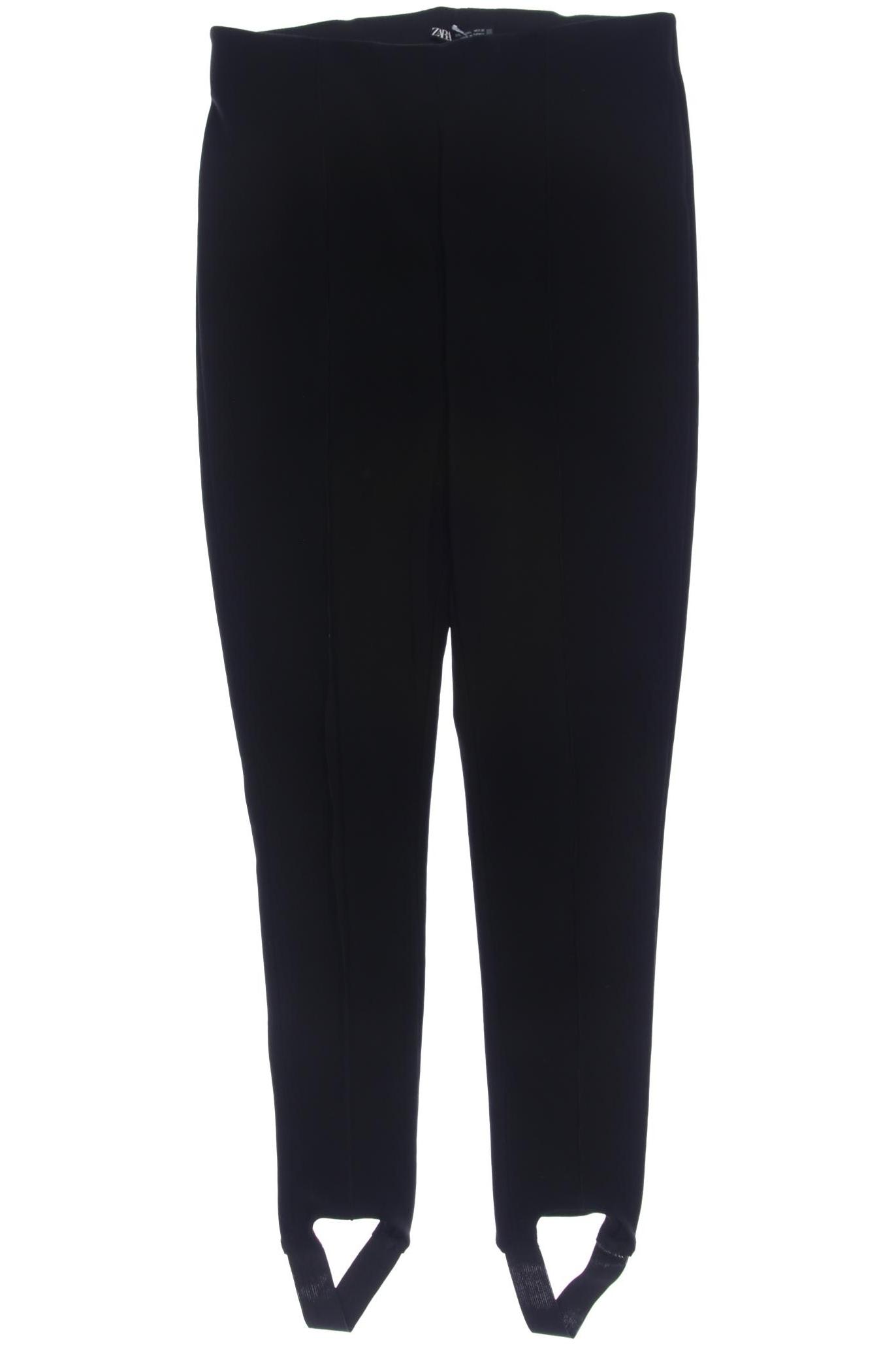 

Zara Damen Stoffhose, schwarz, Gr. 0