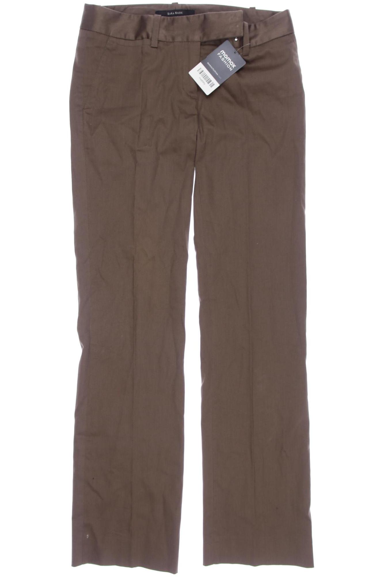 

Zara Damen Stoffhose, braun, Gr. 34