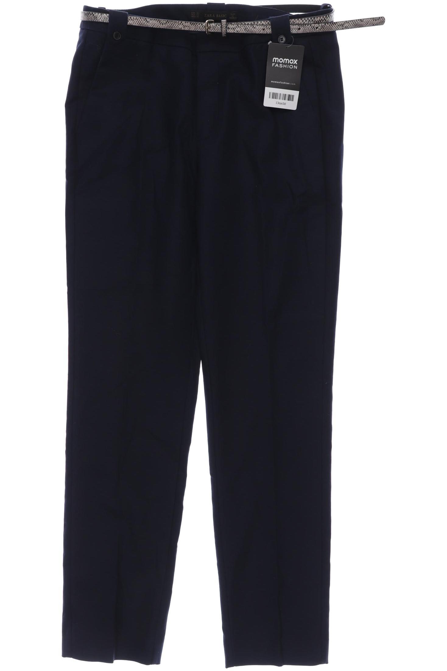 

Zara Damen Stoffhose, blau, Gr. 36