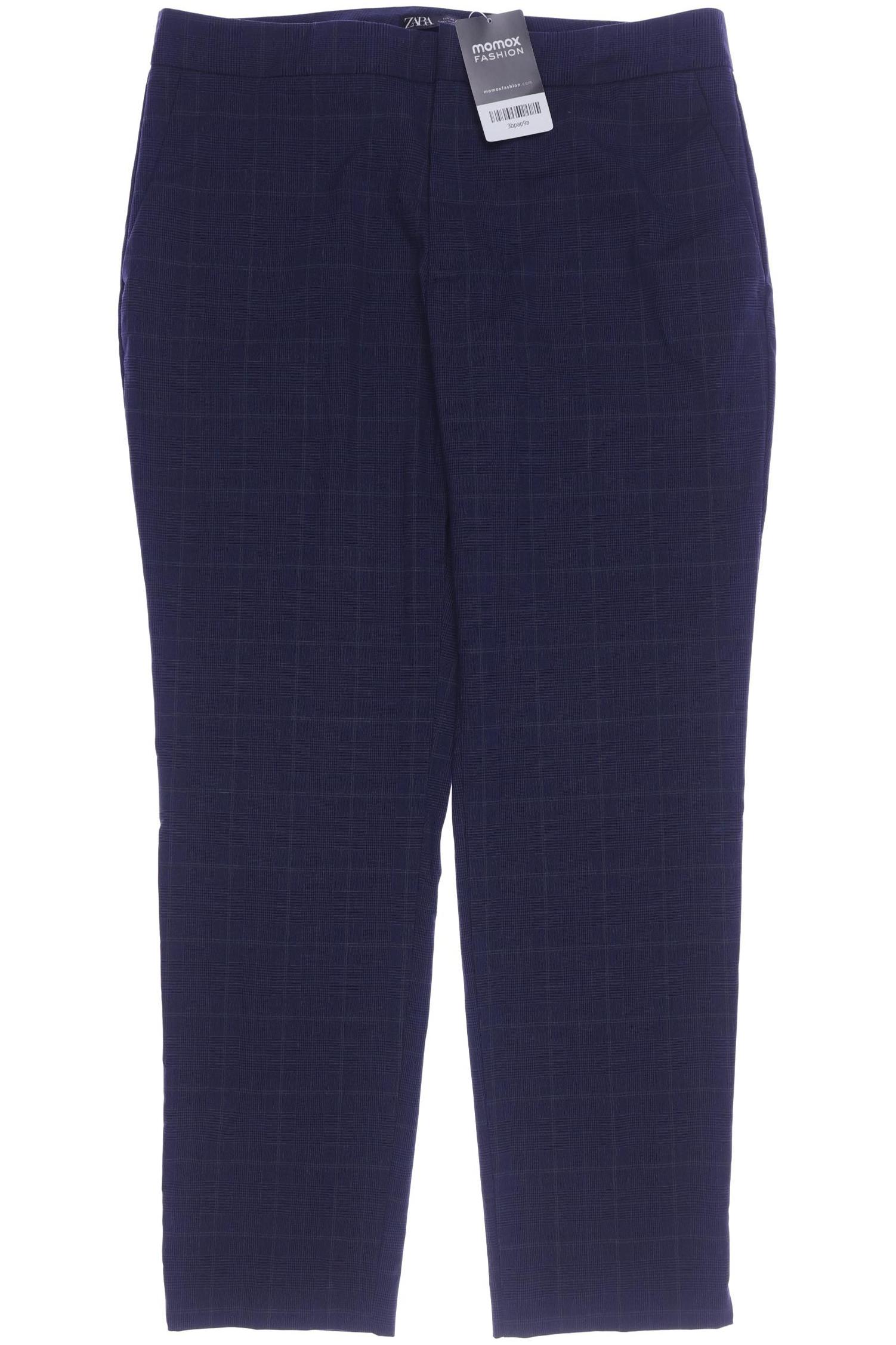 

Zara Damen Stoffhose, marineblau, Gr. 38