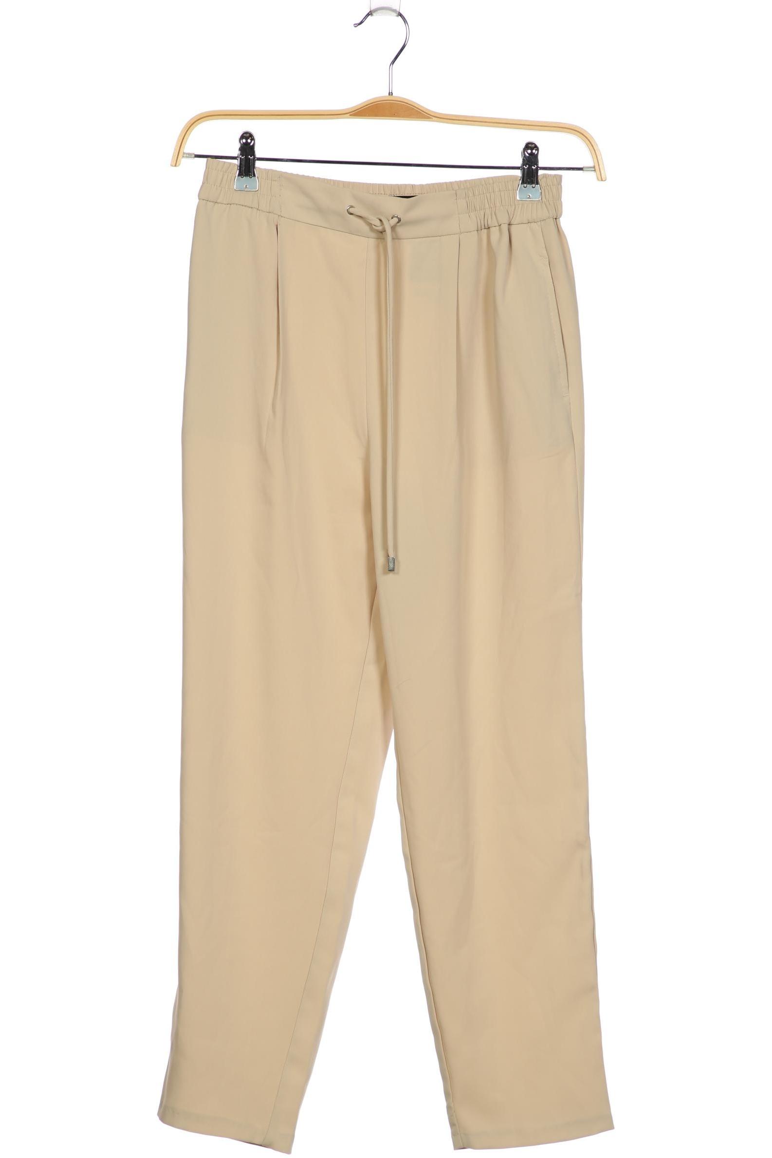 

Zara Damen Stoffhose, beige, Gr. 0