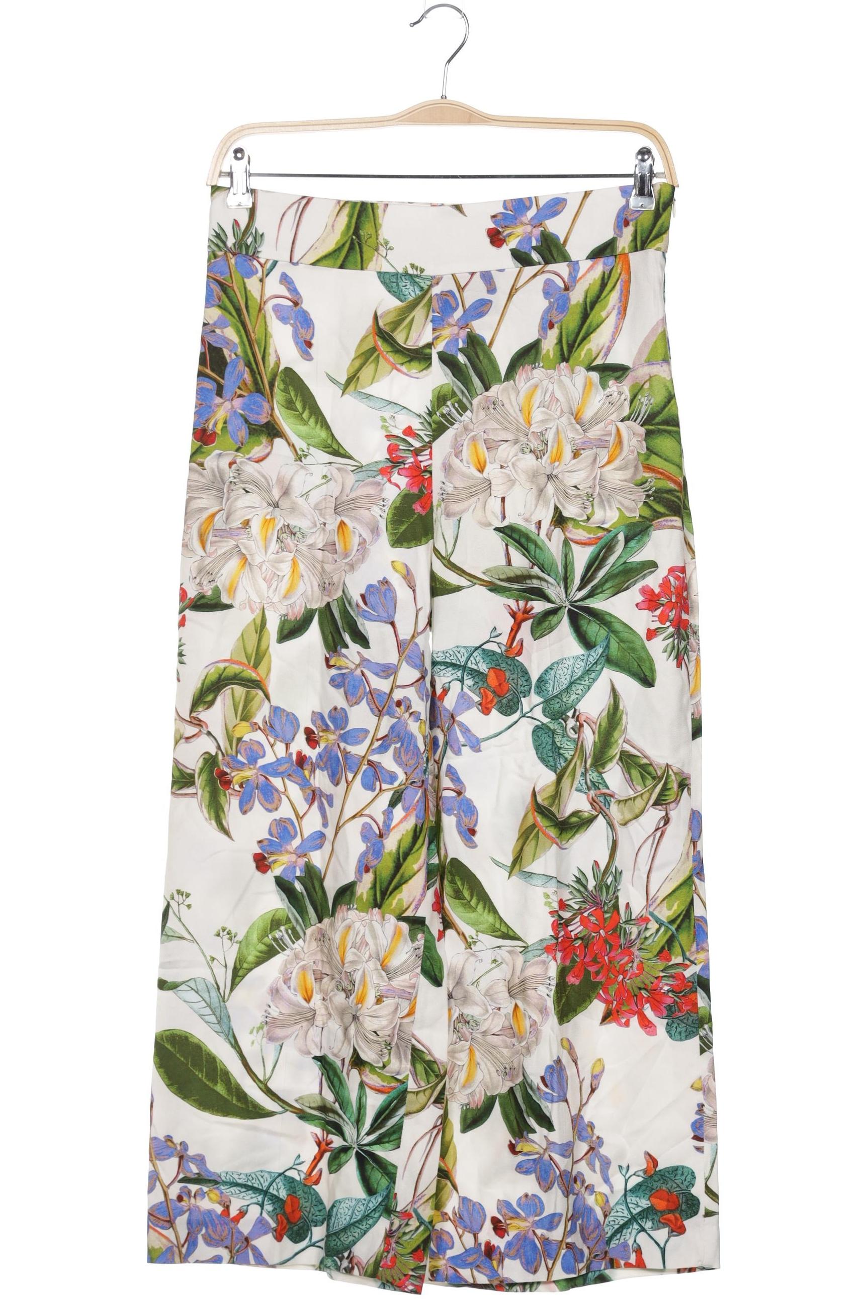 

Zara Damen Stoffhose, weiß, Gr. 0