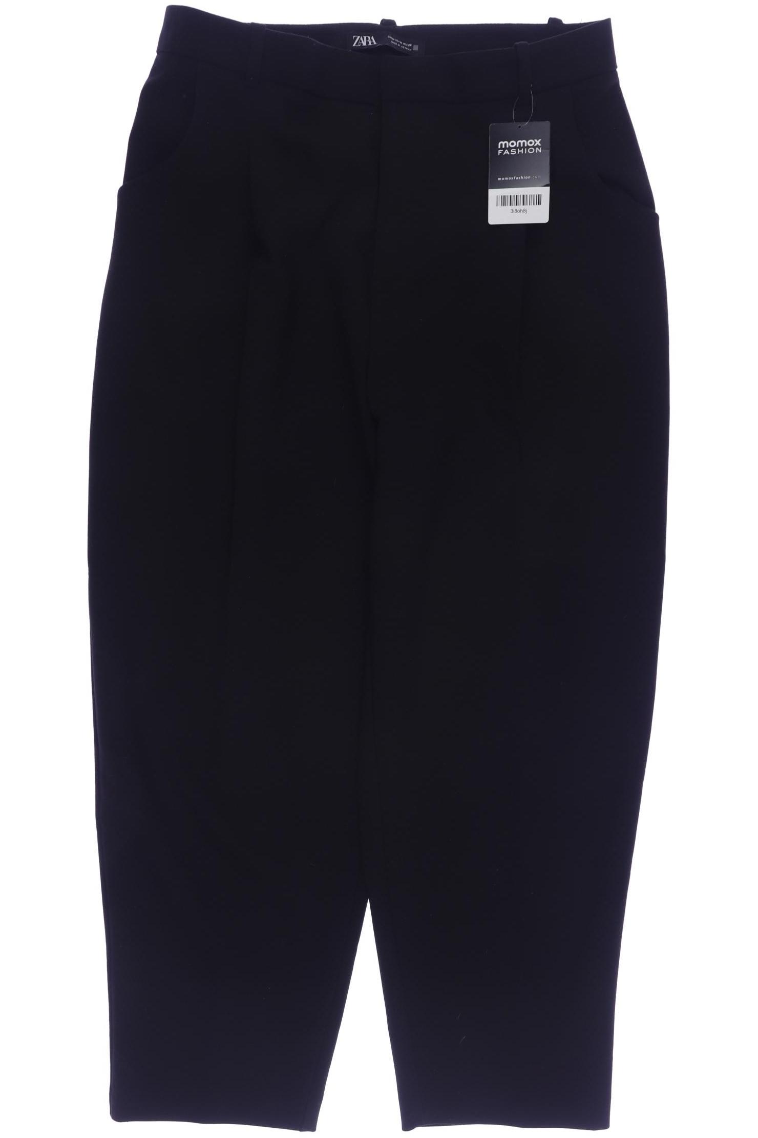 

Zara Damen Stoffhose, schwarz, Gr. 0