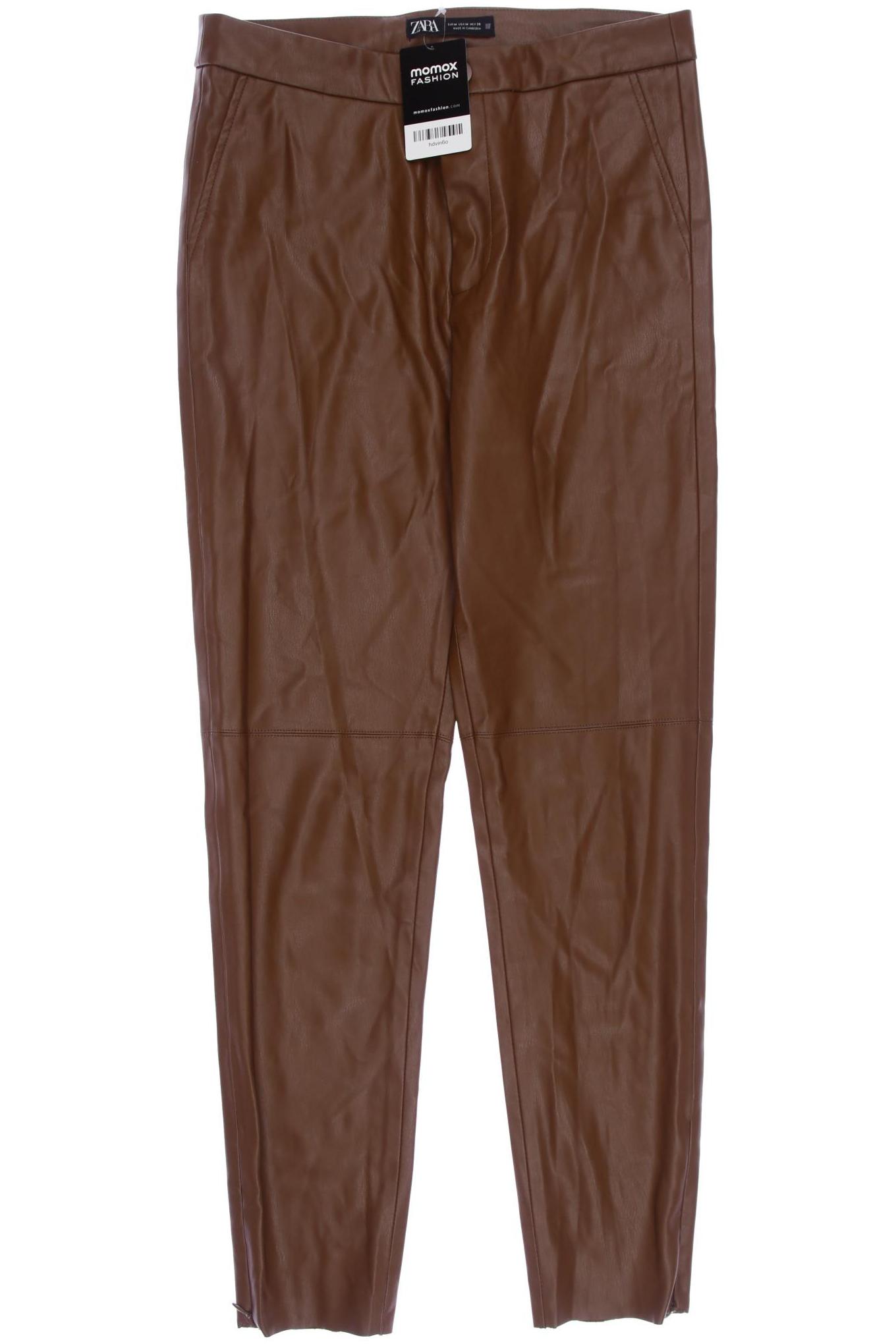 

Zara Damen Stoffhose, braun, Gr. 0