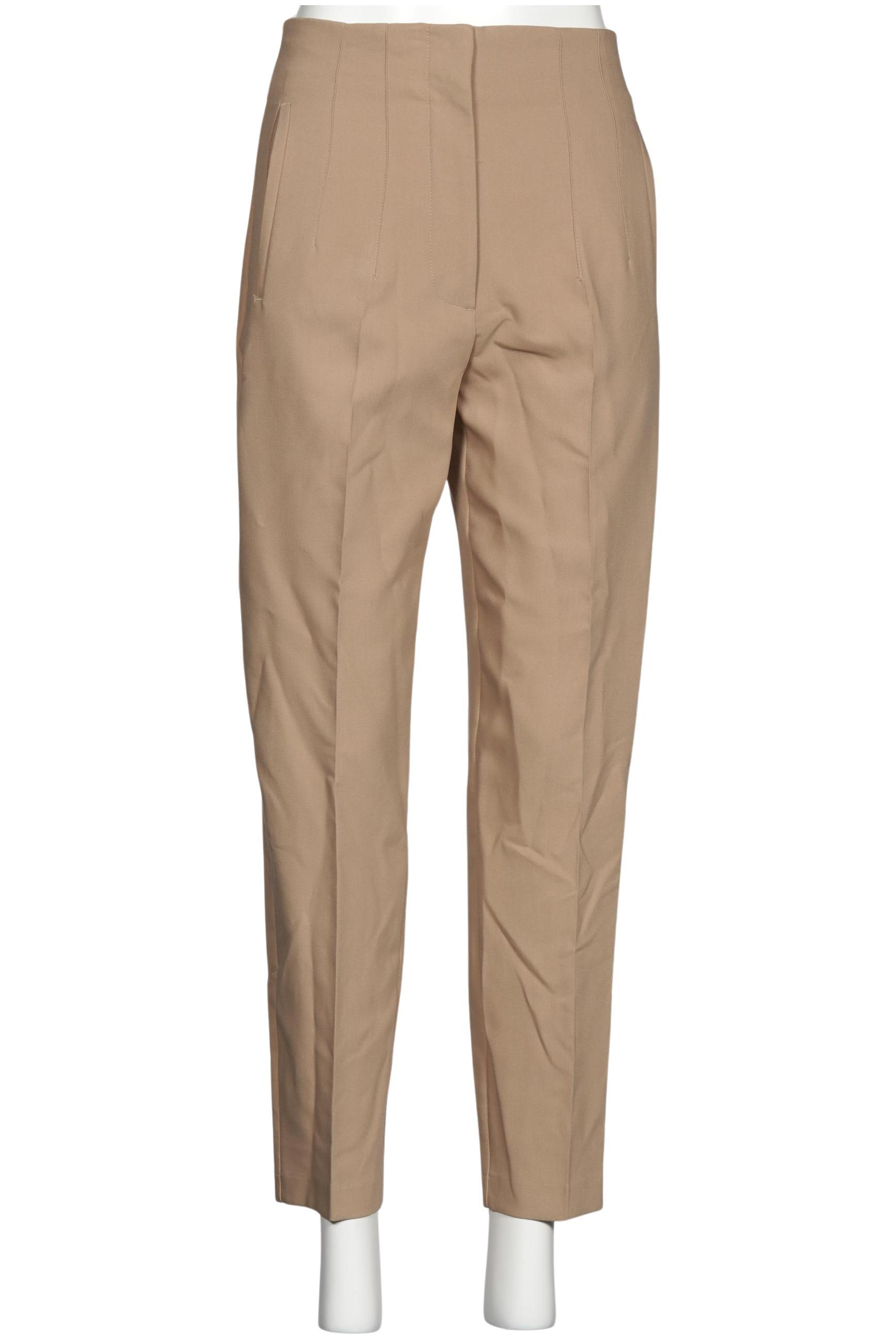 

Zara Damen Stoffhose, beige, Gr. 0