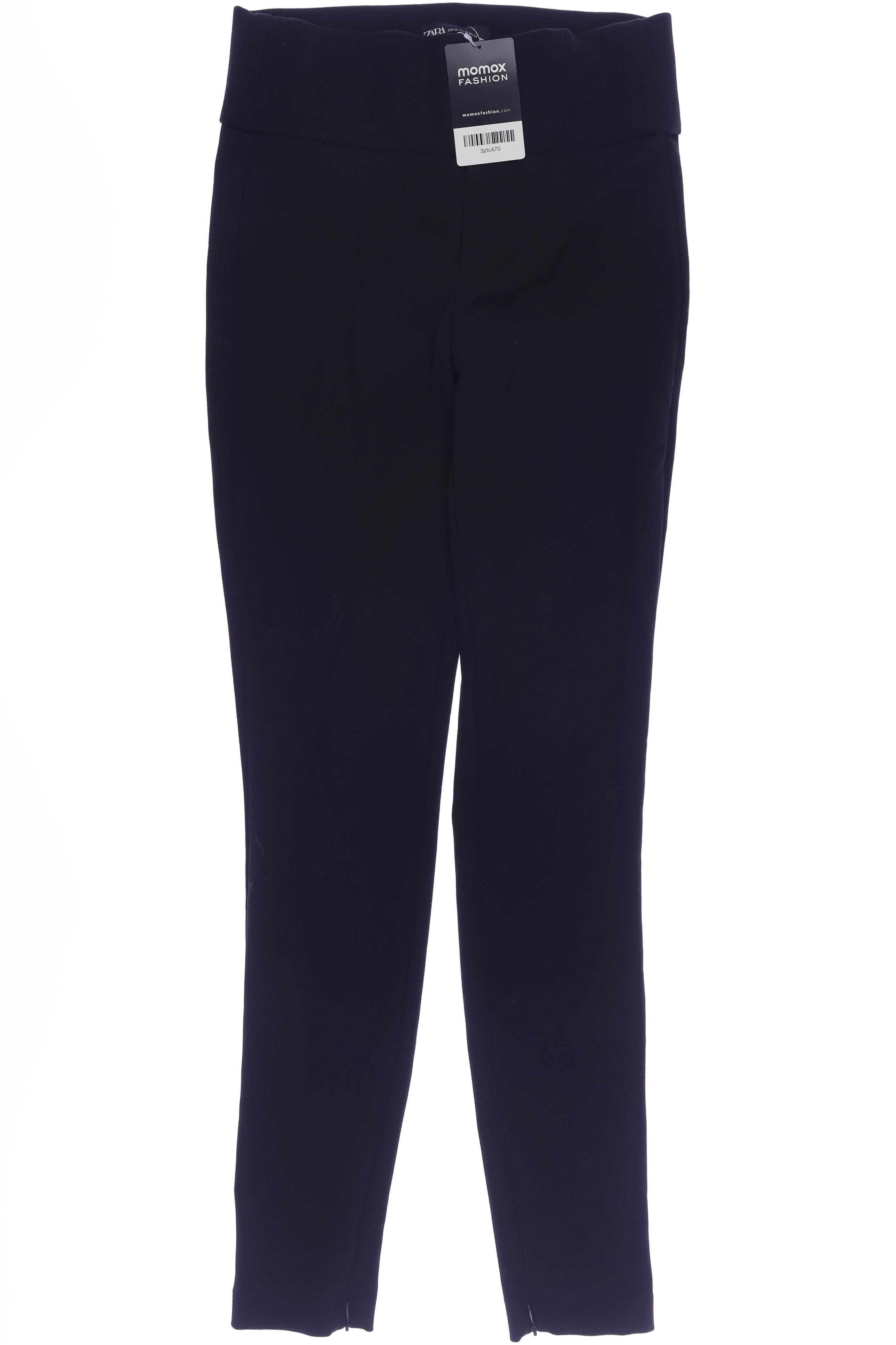 

Zara Damen Stoffhose, schwarz, Gr. 0