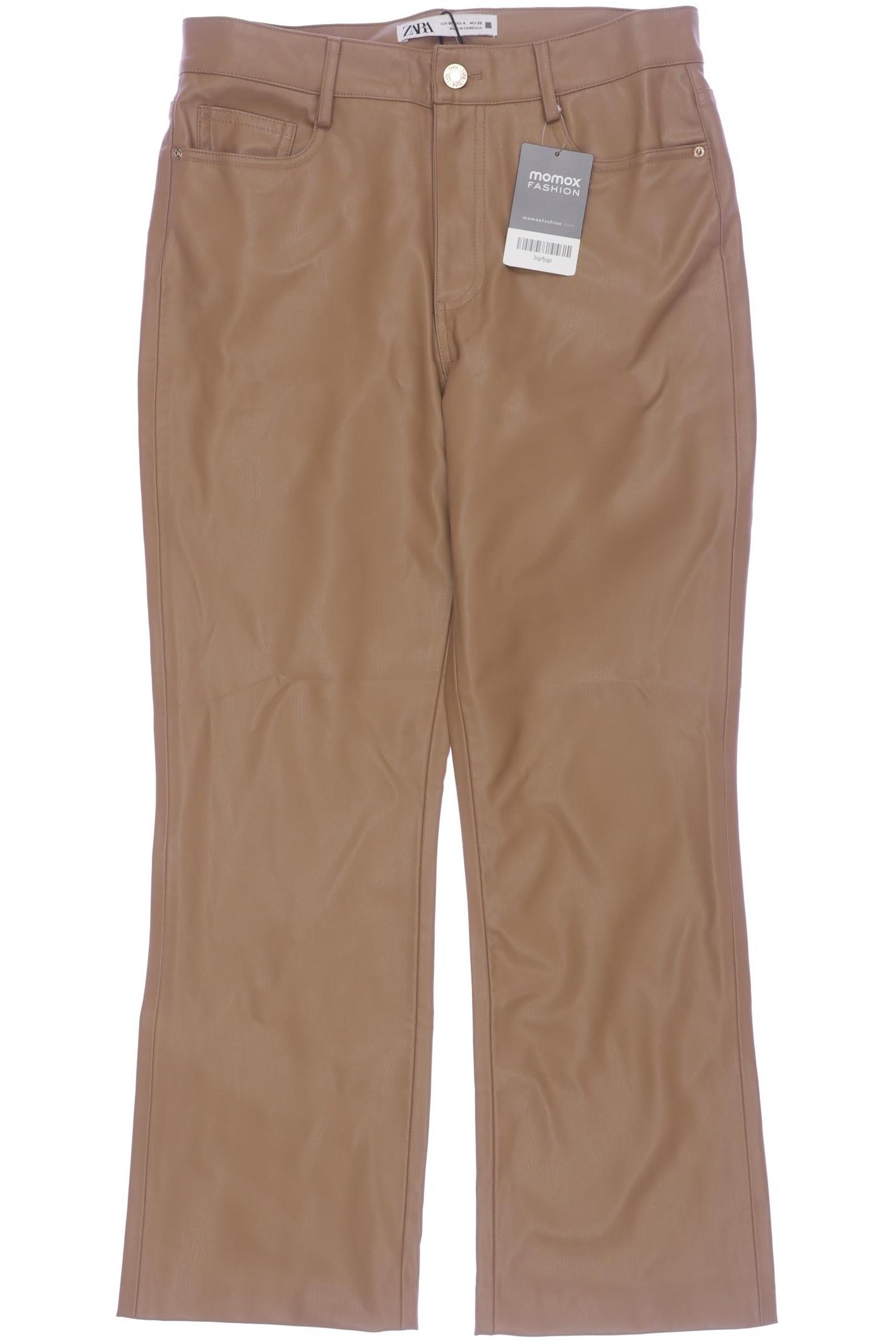 

Zara Damen Stoffhose, beige, Gr. 36