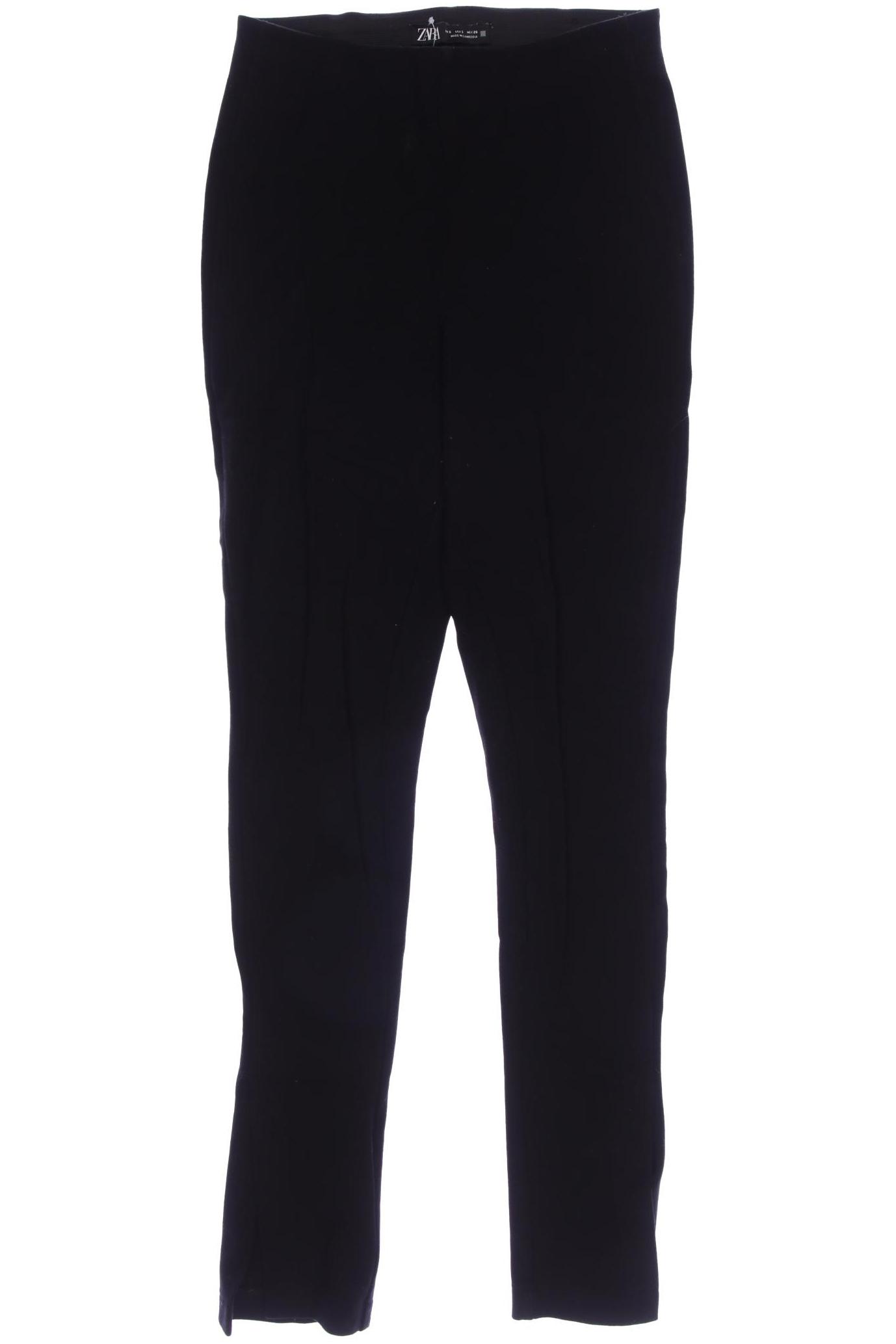 

Zara Damen Stoffhose, schwarz, Gr. 0