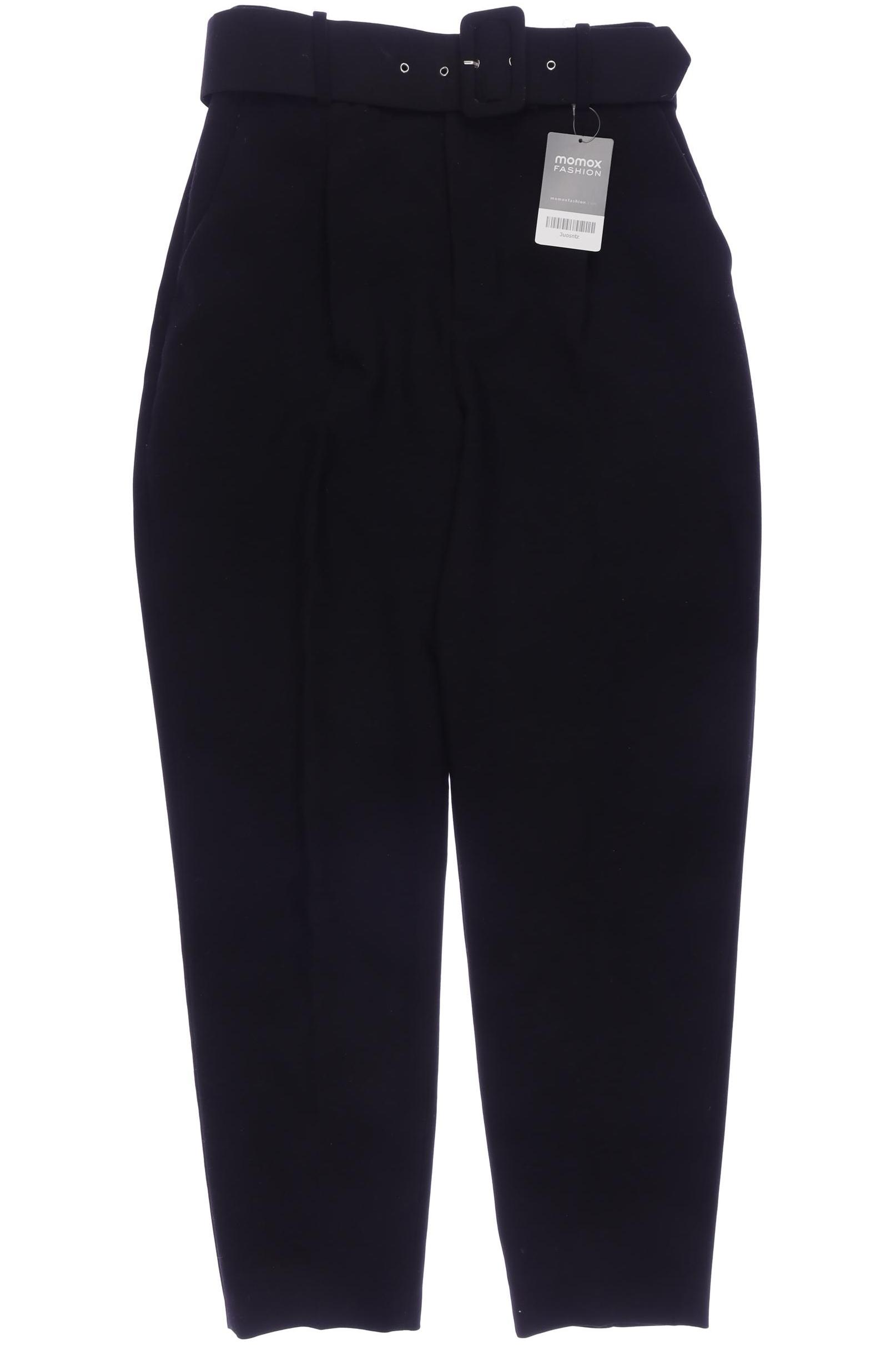 

Zara Damen Stoffhose, schwarz, Gr. 0